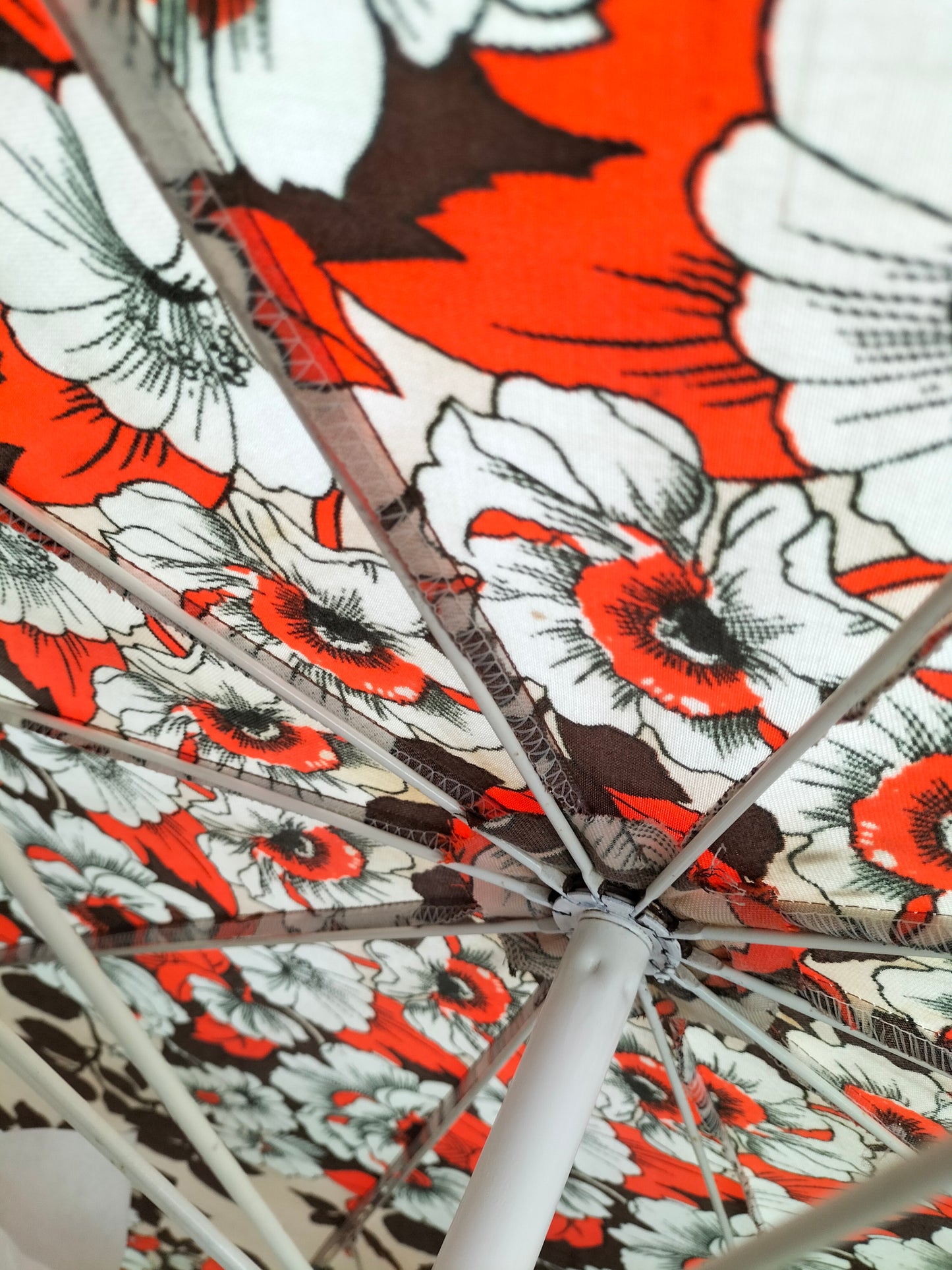 Parasol à franges vintage