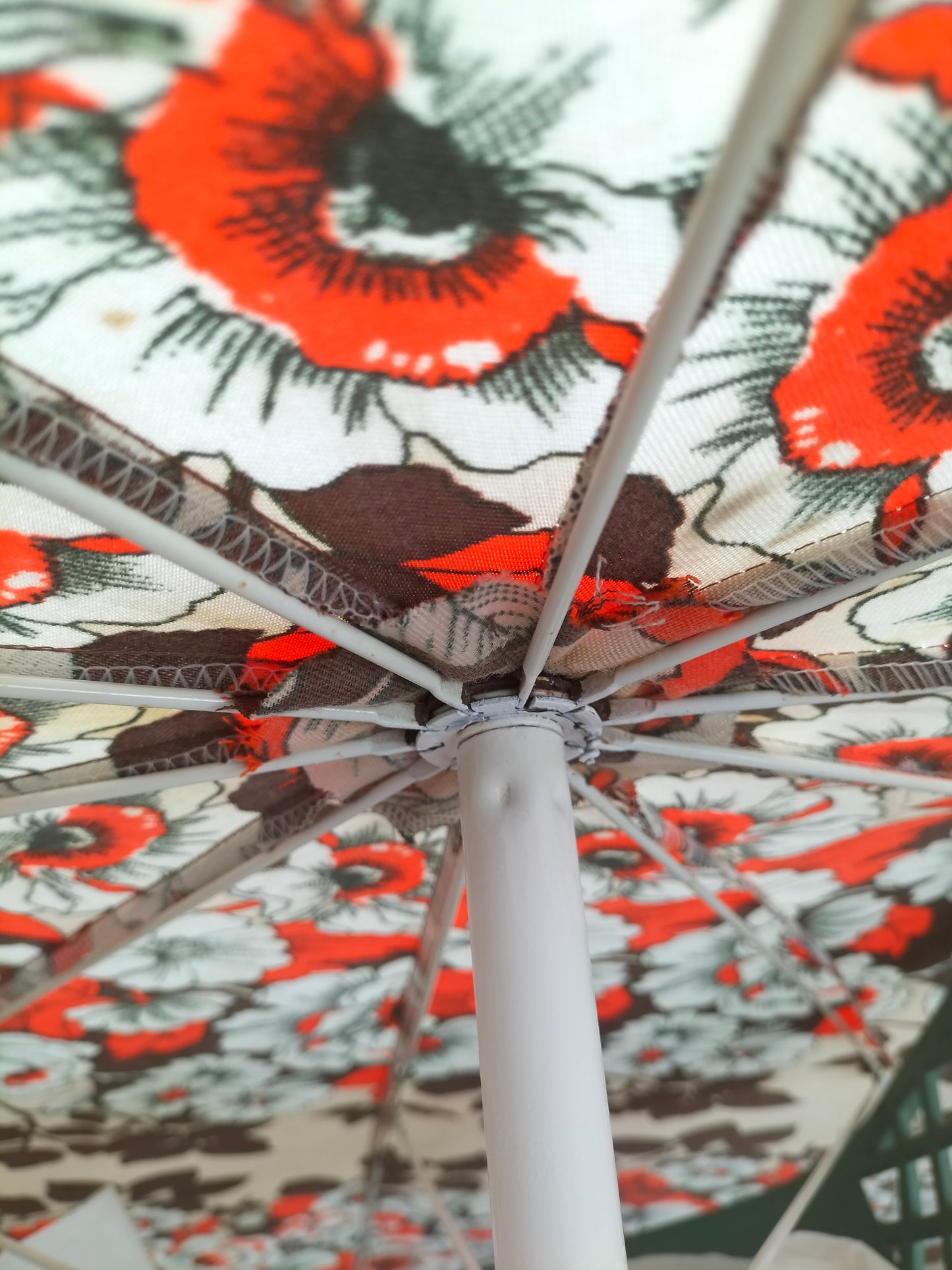 Parasol à franges vintage