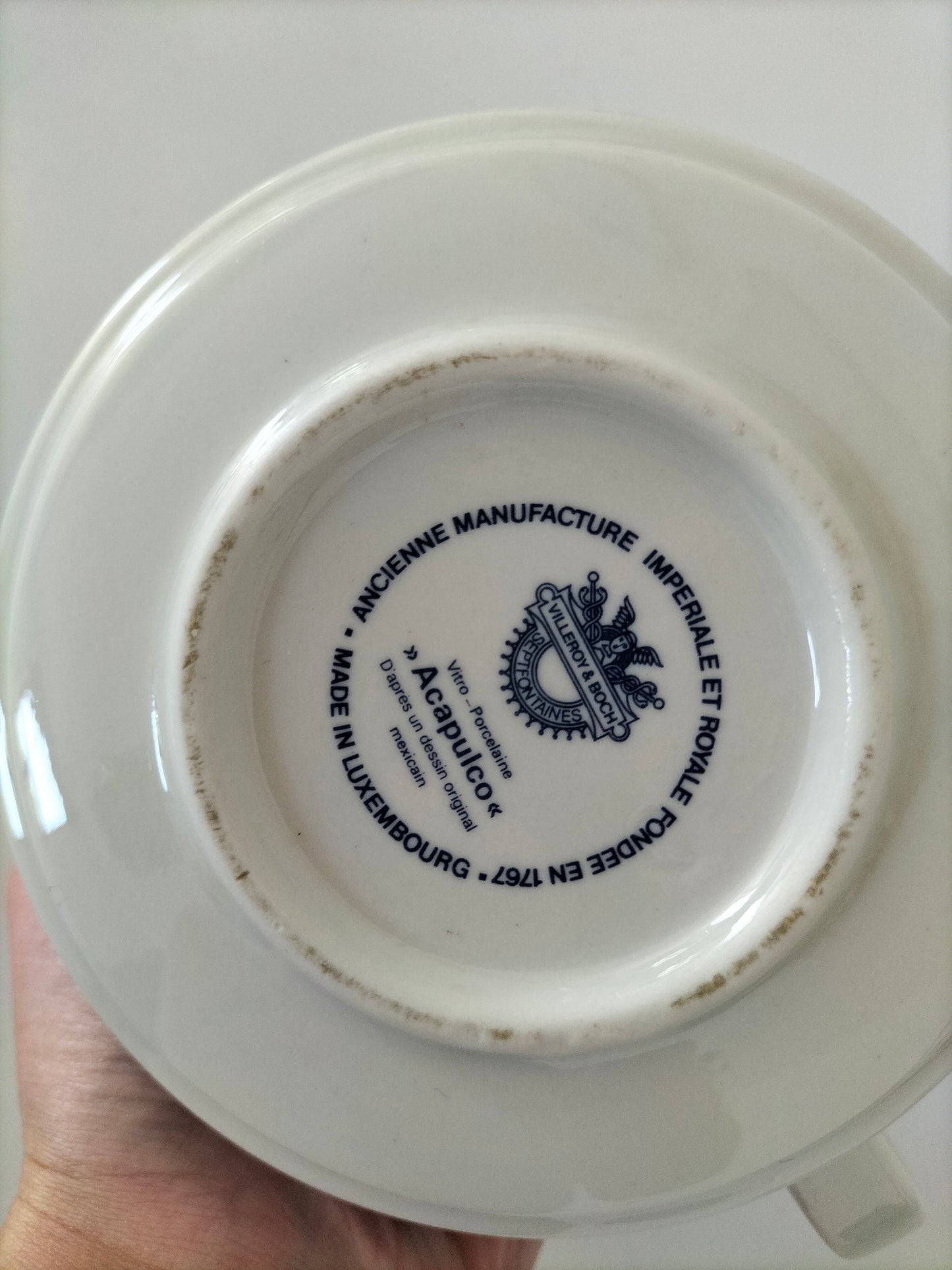 Très grosse tasse/ bol à anse Villeroy et Boch Acapulco (à l'unité)