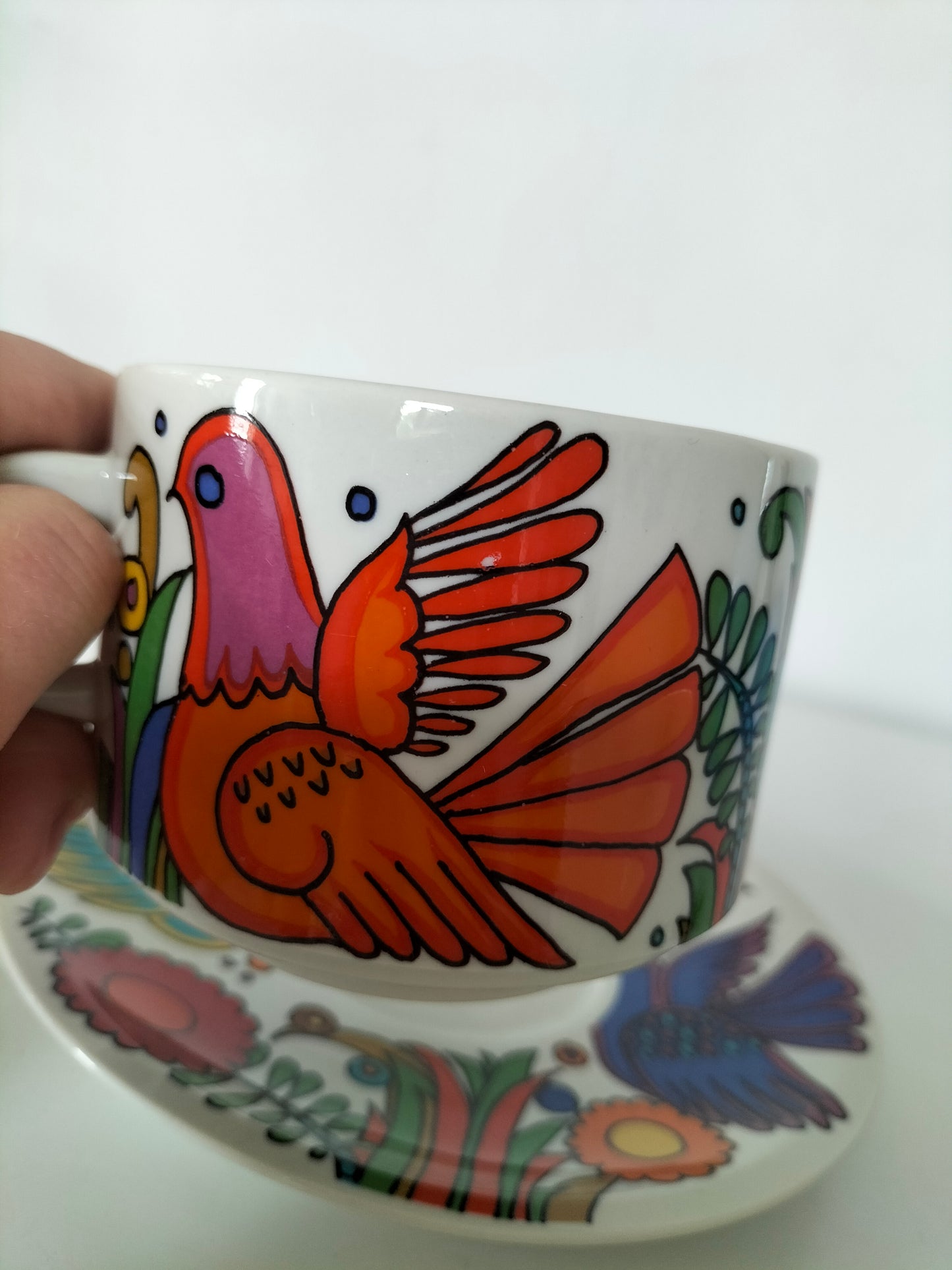 Tasse à chocolat/ thé + soucoupe Villeroy et Boch Acapulco