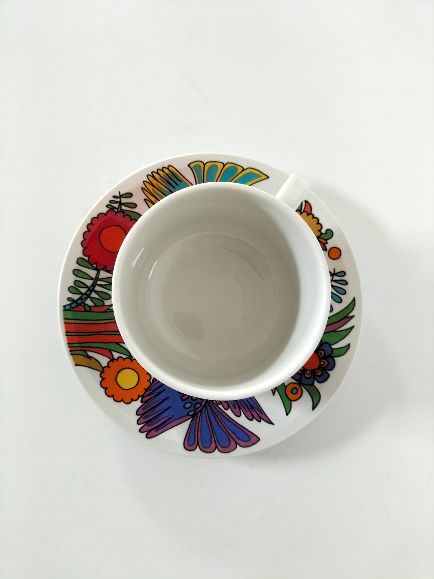 Tasse à chocolat/ thé + soucoupe Villeroy et Boch Acapulco