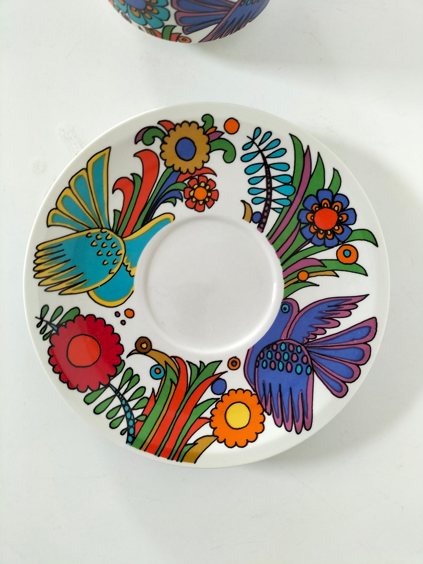 Tasse à chocolat/ thé + soucoupe Villeroy et Boch Acapulco