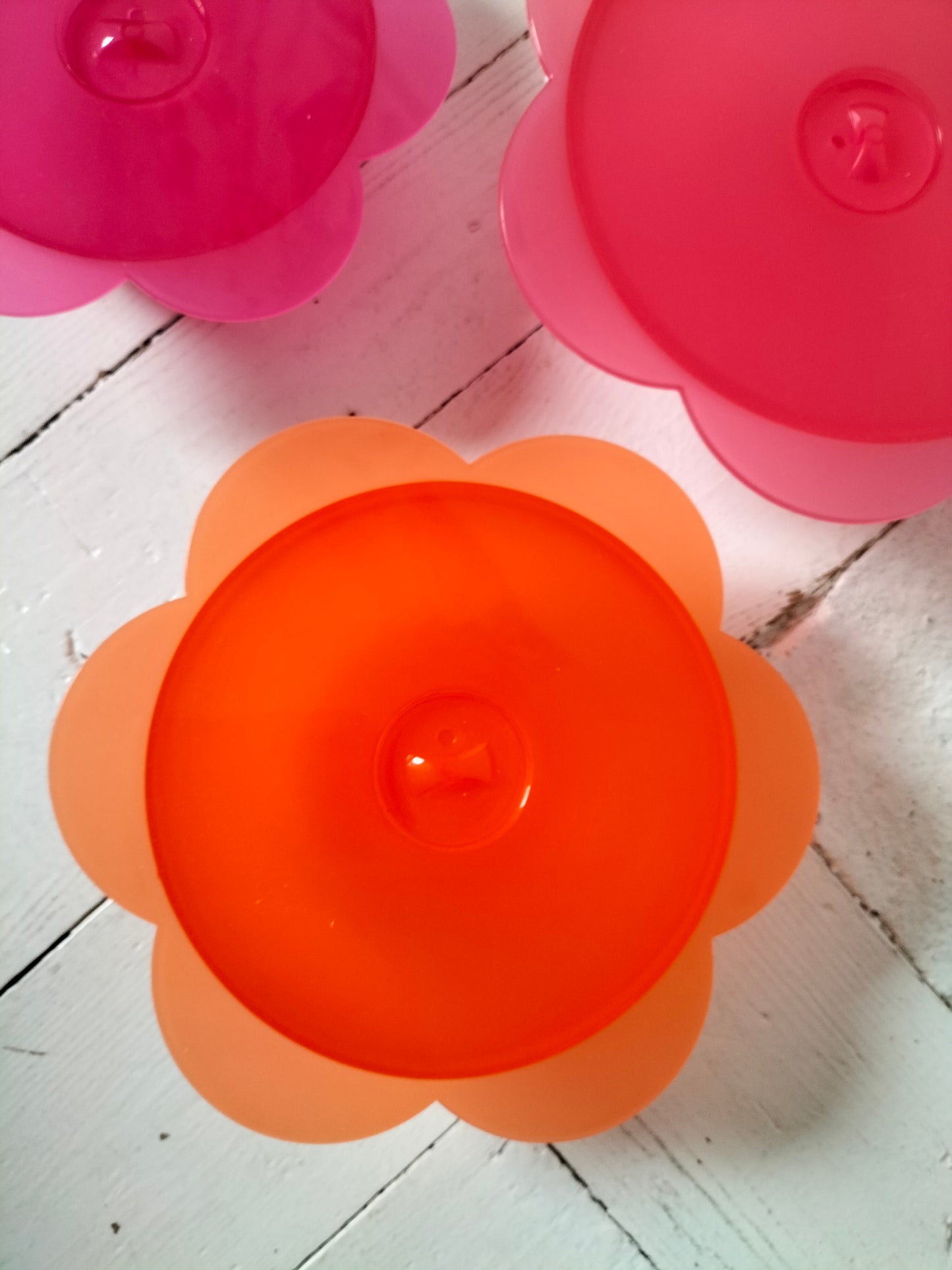 Ensemble de 3 boîtes de conservation 🌸 en plastique pour Marie-Emma