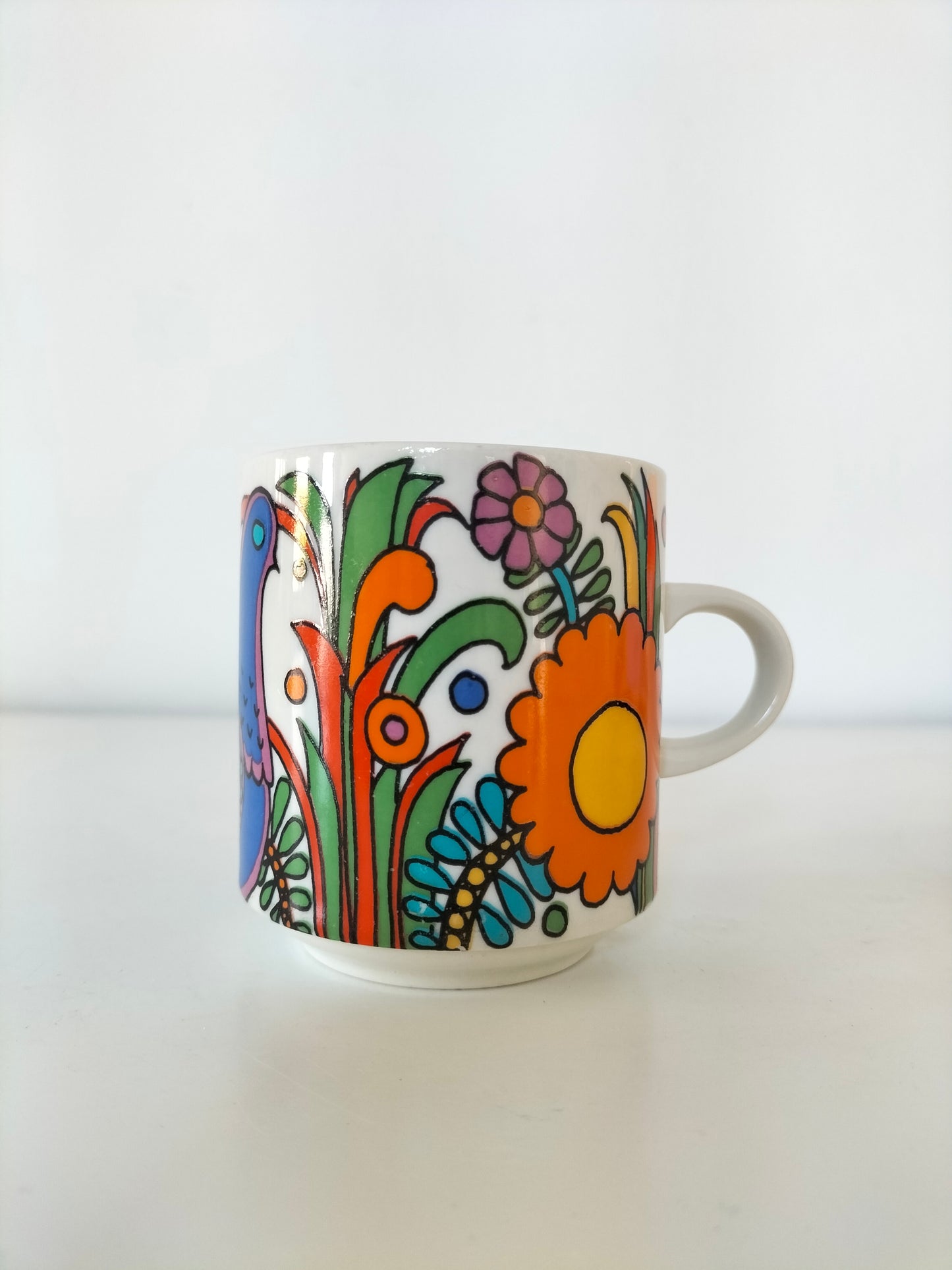 Petit mug et sa soucoupe Villeroy et Boch Acapulco