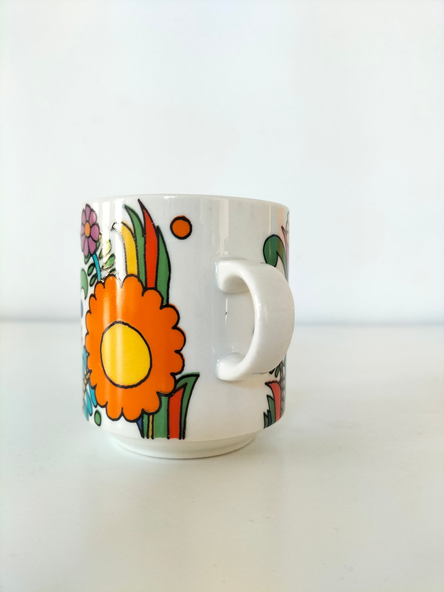 Petit mug et sa soucoupe Villeroy et Boch Acapulco