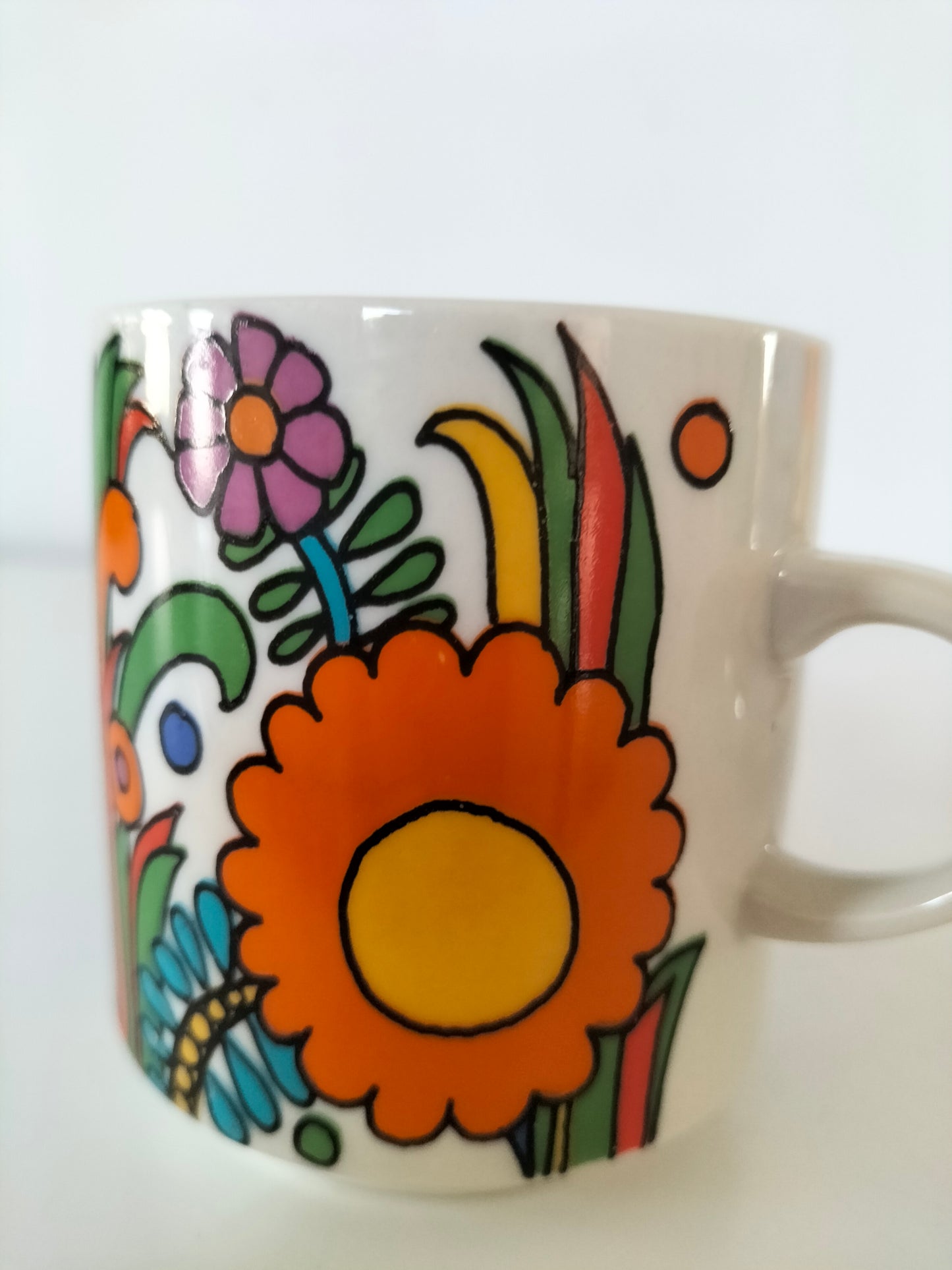 Petit mug et sa soucoupe Villeroy et Boch Acapulco