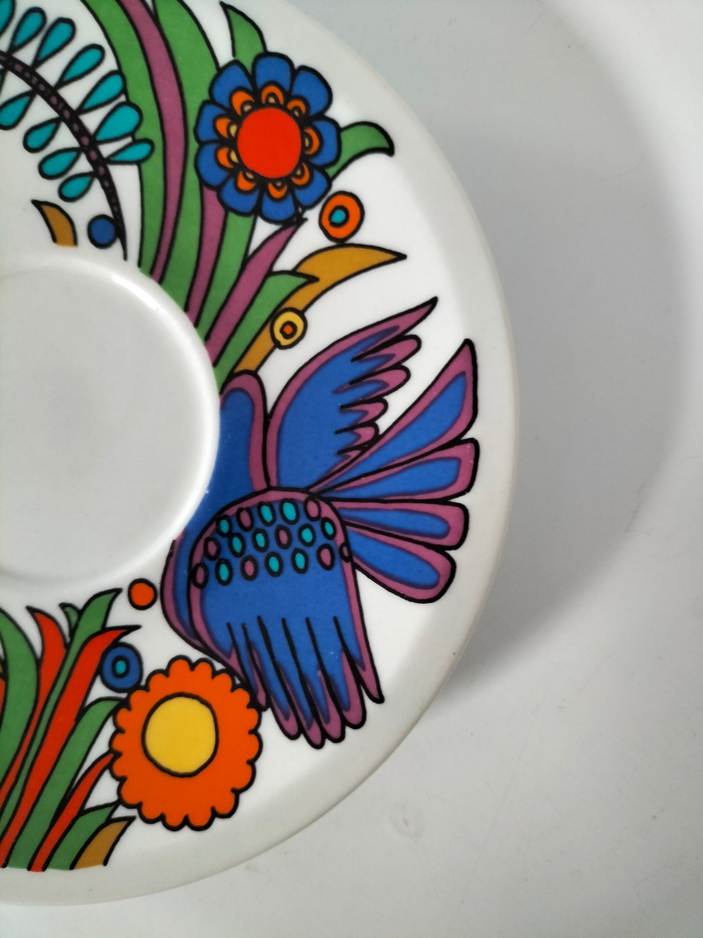 Petit mug et sa soucoupe Villeroy et Boch Acapulco