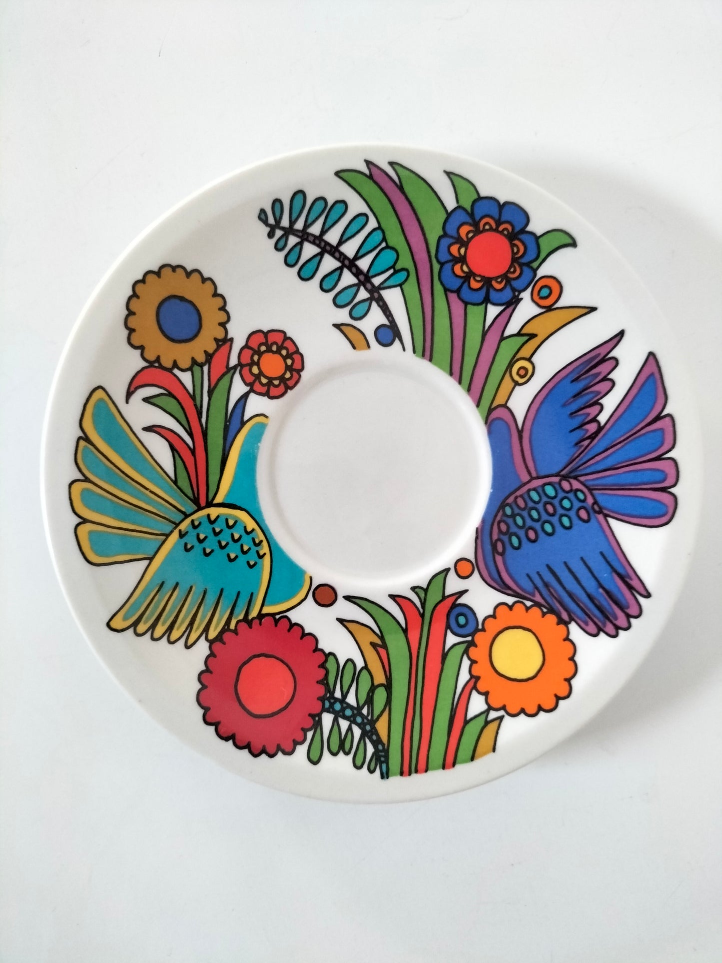 Petit mug et sa soucoupe Villeroy et Boch Acapulco