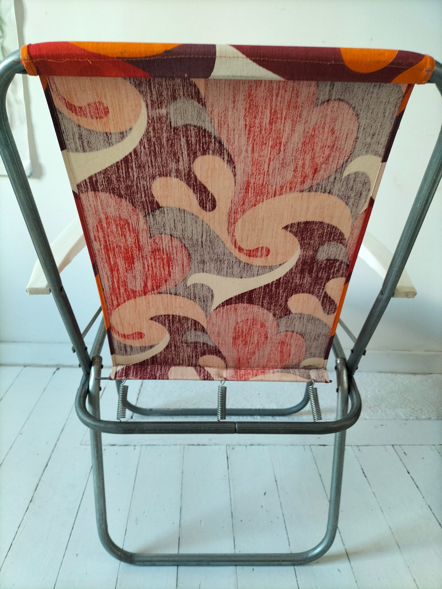 Chaise pliante de jardin/ chaise de camping vintage