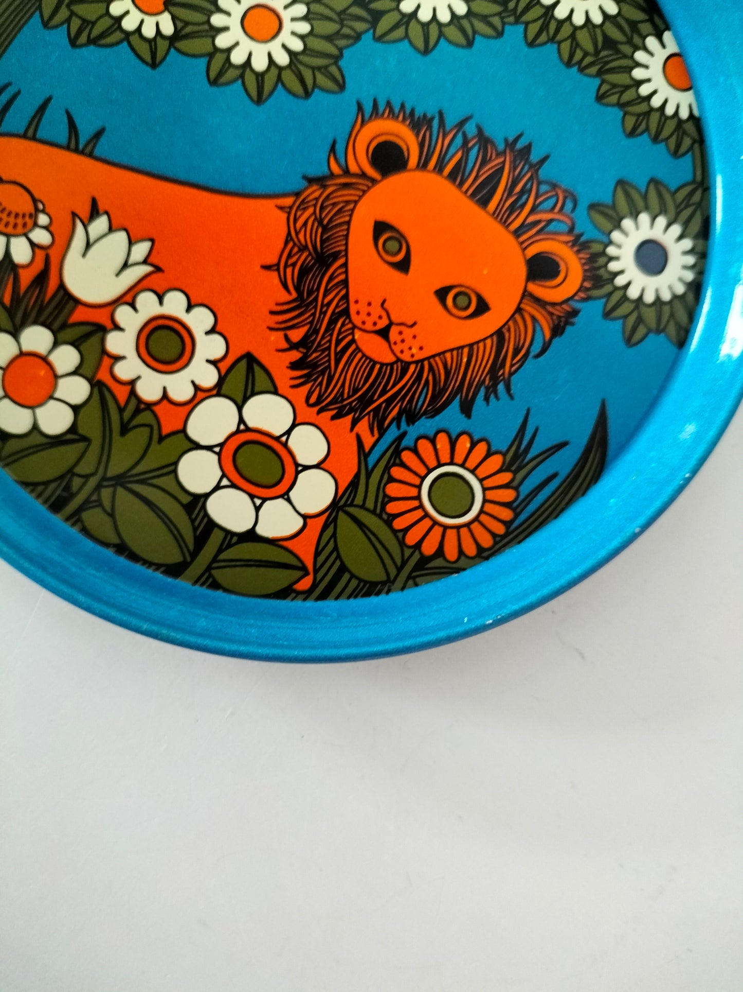 Ensemble de 4 sous-verres métalliques Pat Albeck