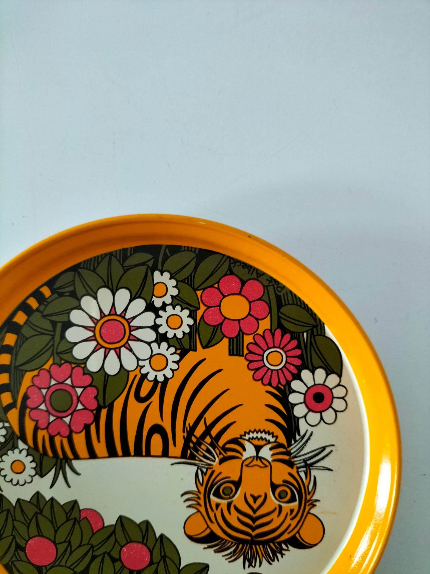 Ensemble de 4 sous-verres métalliques Pat Albeck