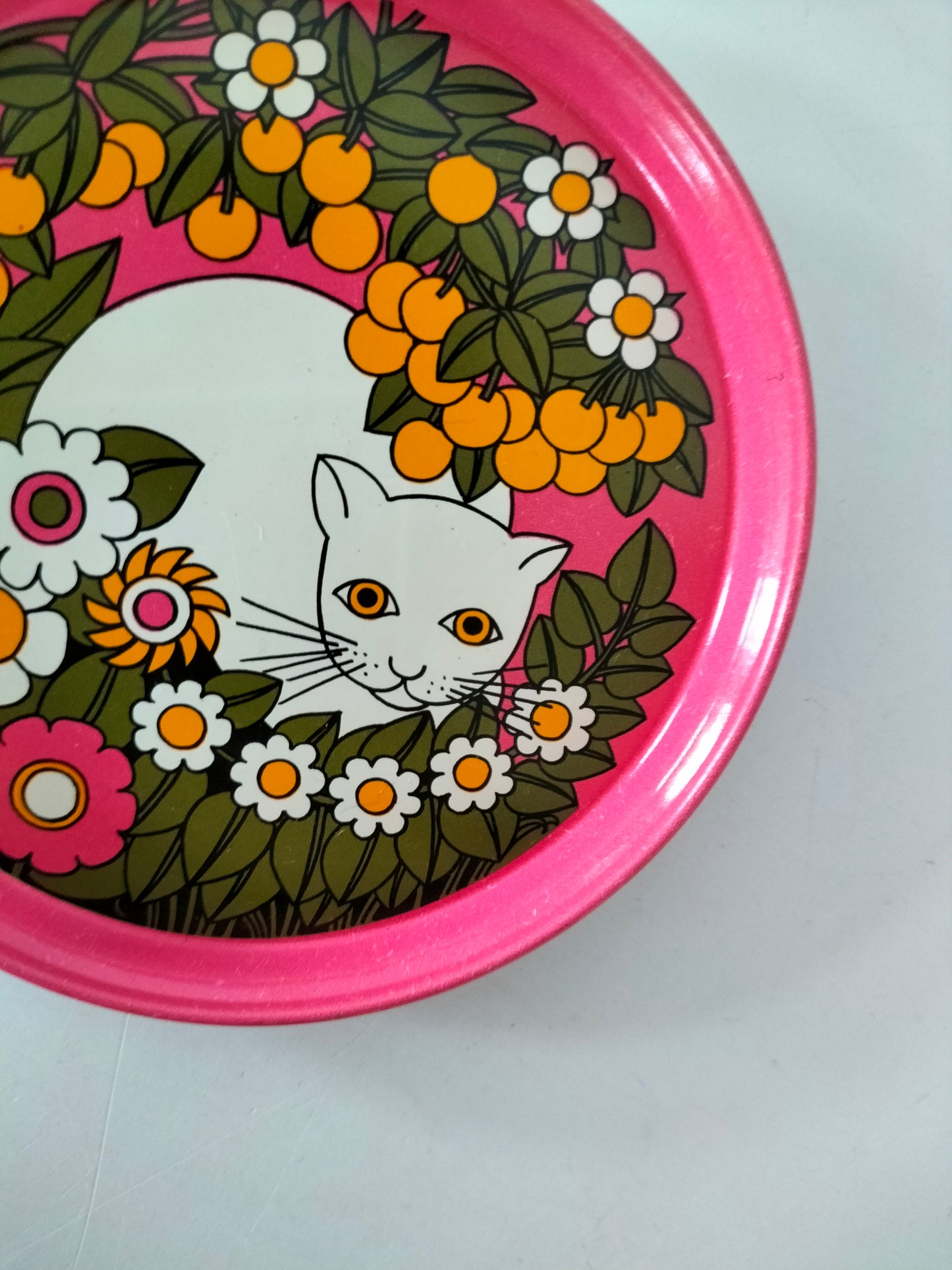 Ensemble de 4 sous-verres métalliques Pat Albeck