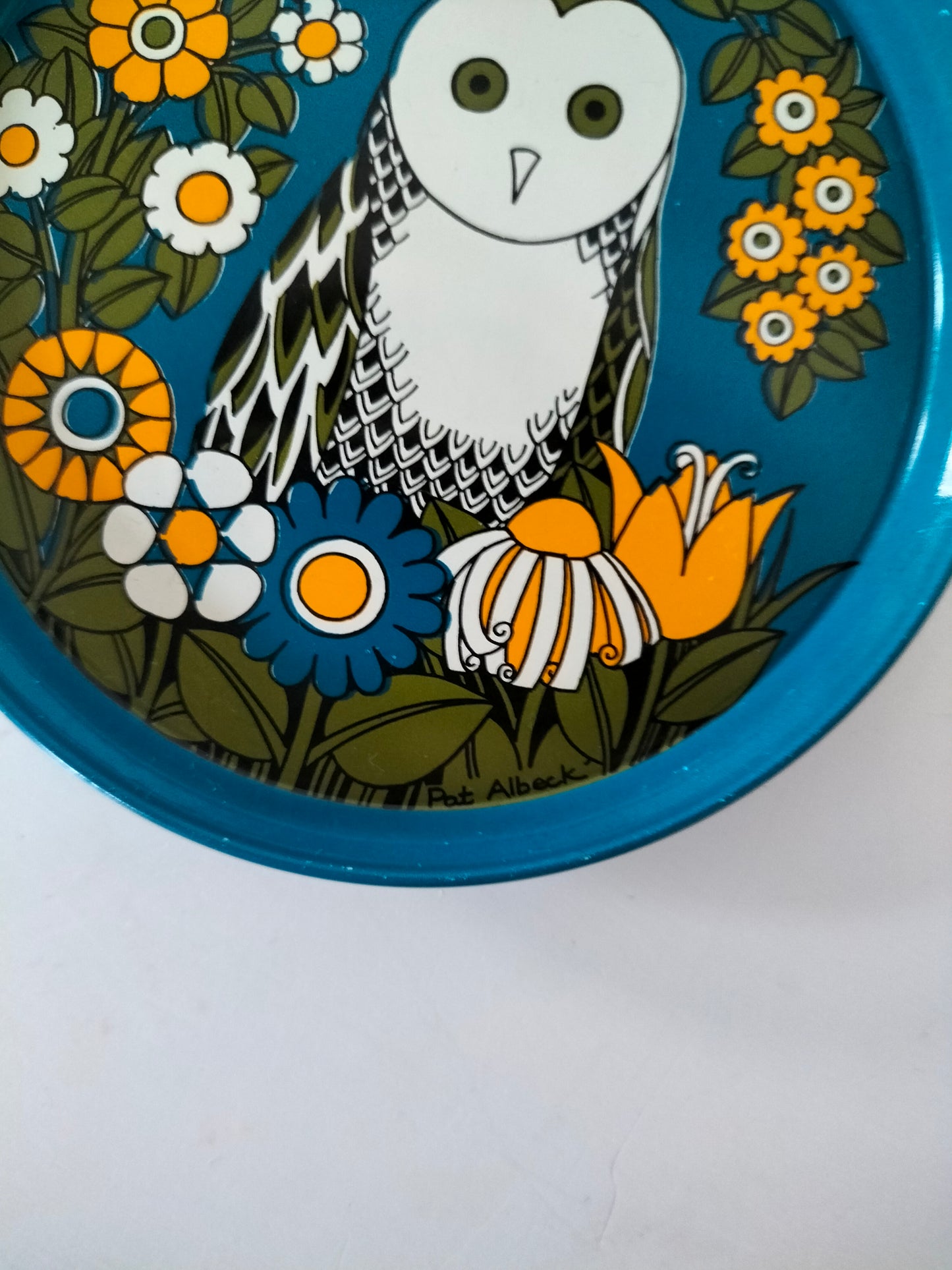 Ensemble de 4 sous-verres métalliques Pat Albeck
