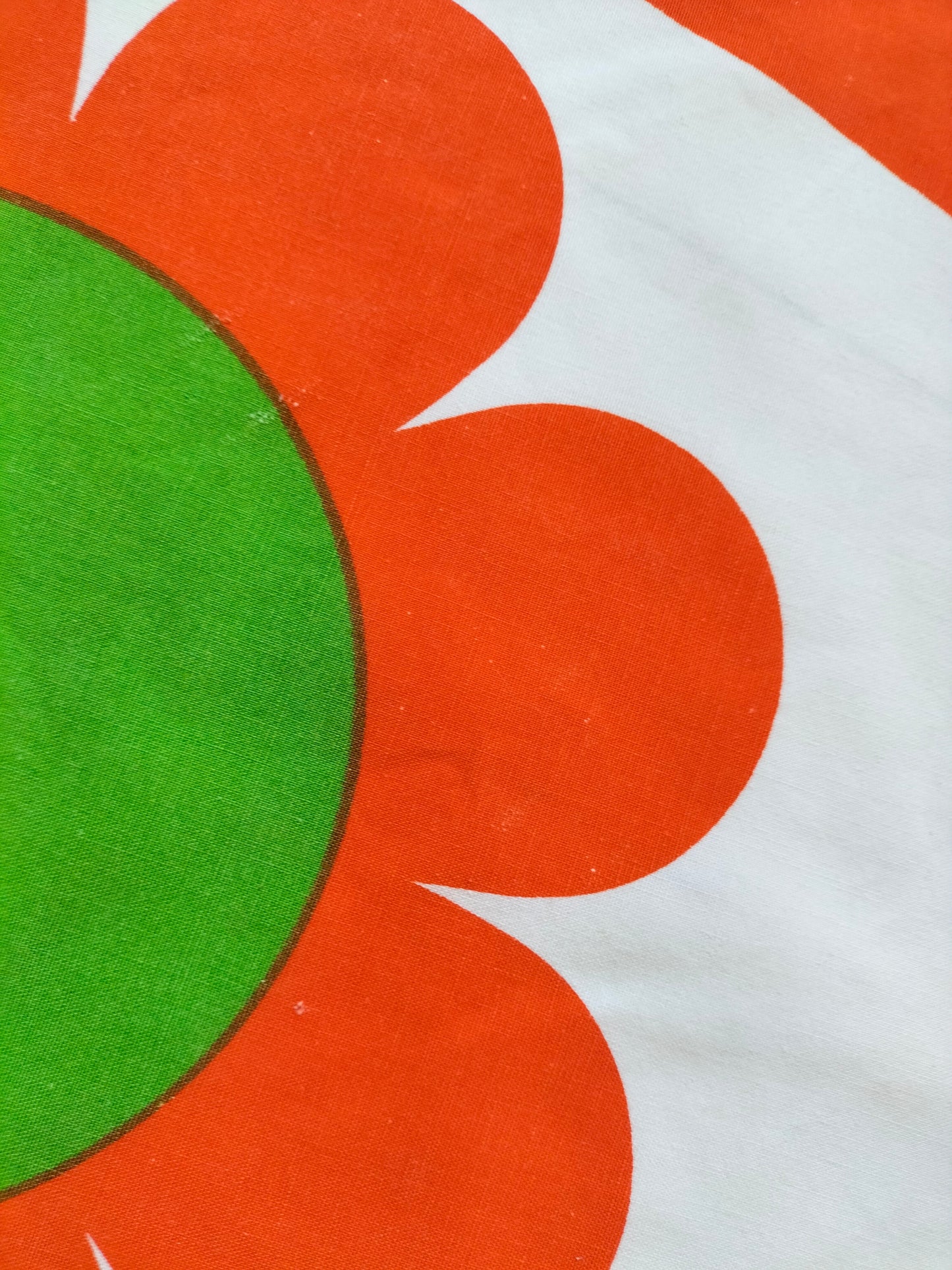 Nappe vintage ronde en coton