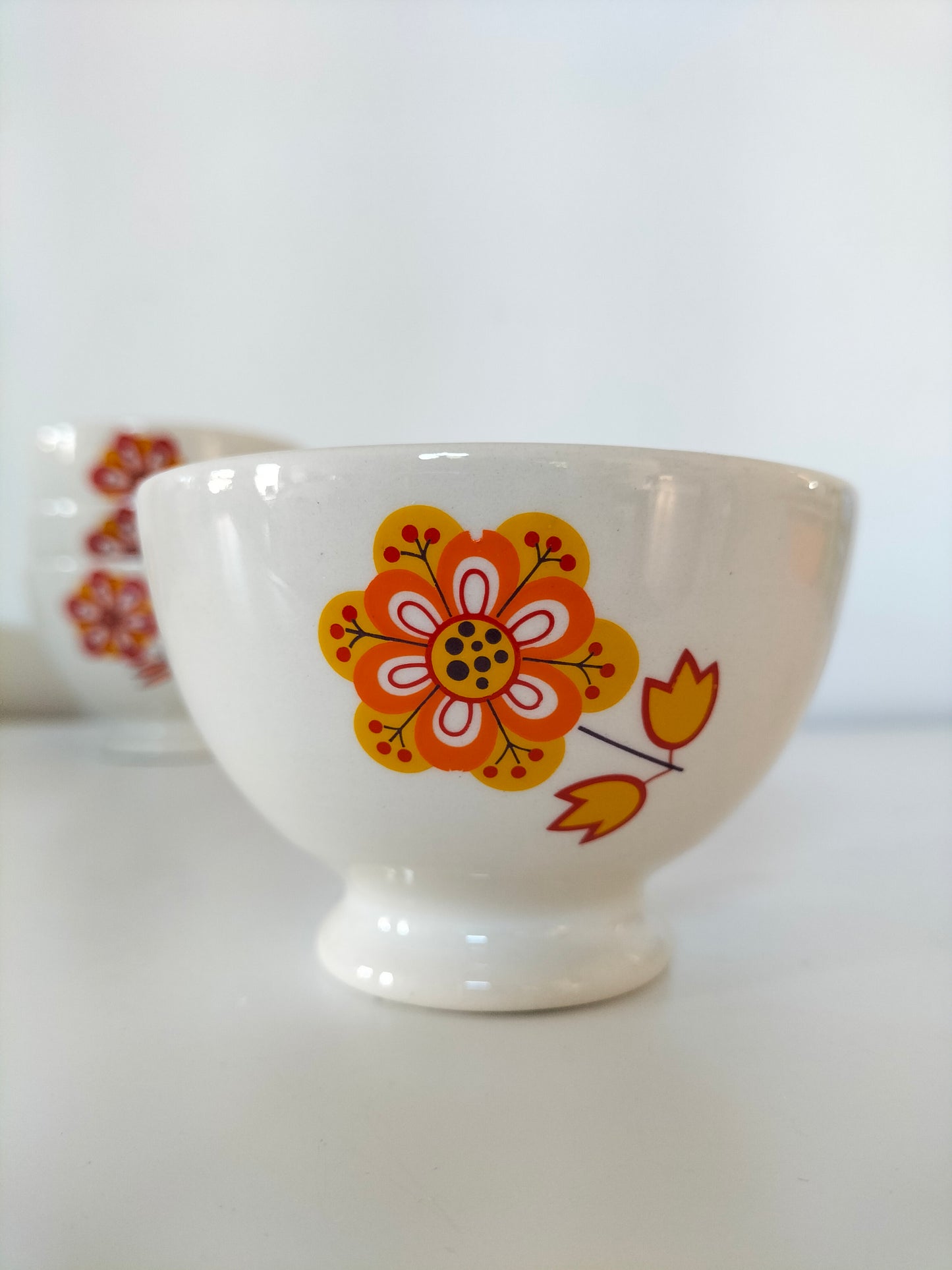 Petit bol Boch " 3 fleurs " au choix