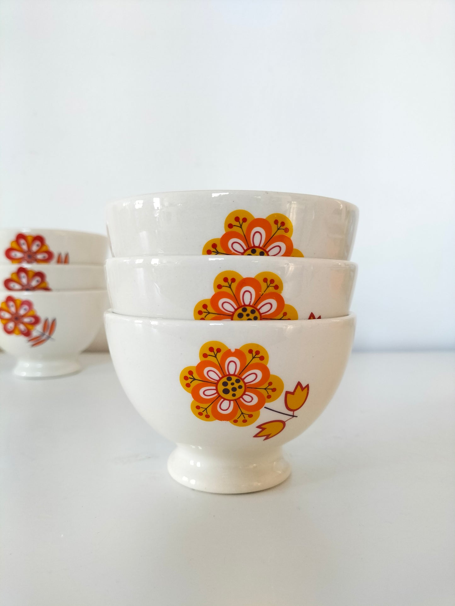 Petit bol Boch " 3 fleurs " au choix