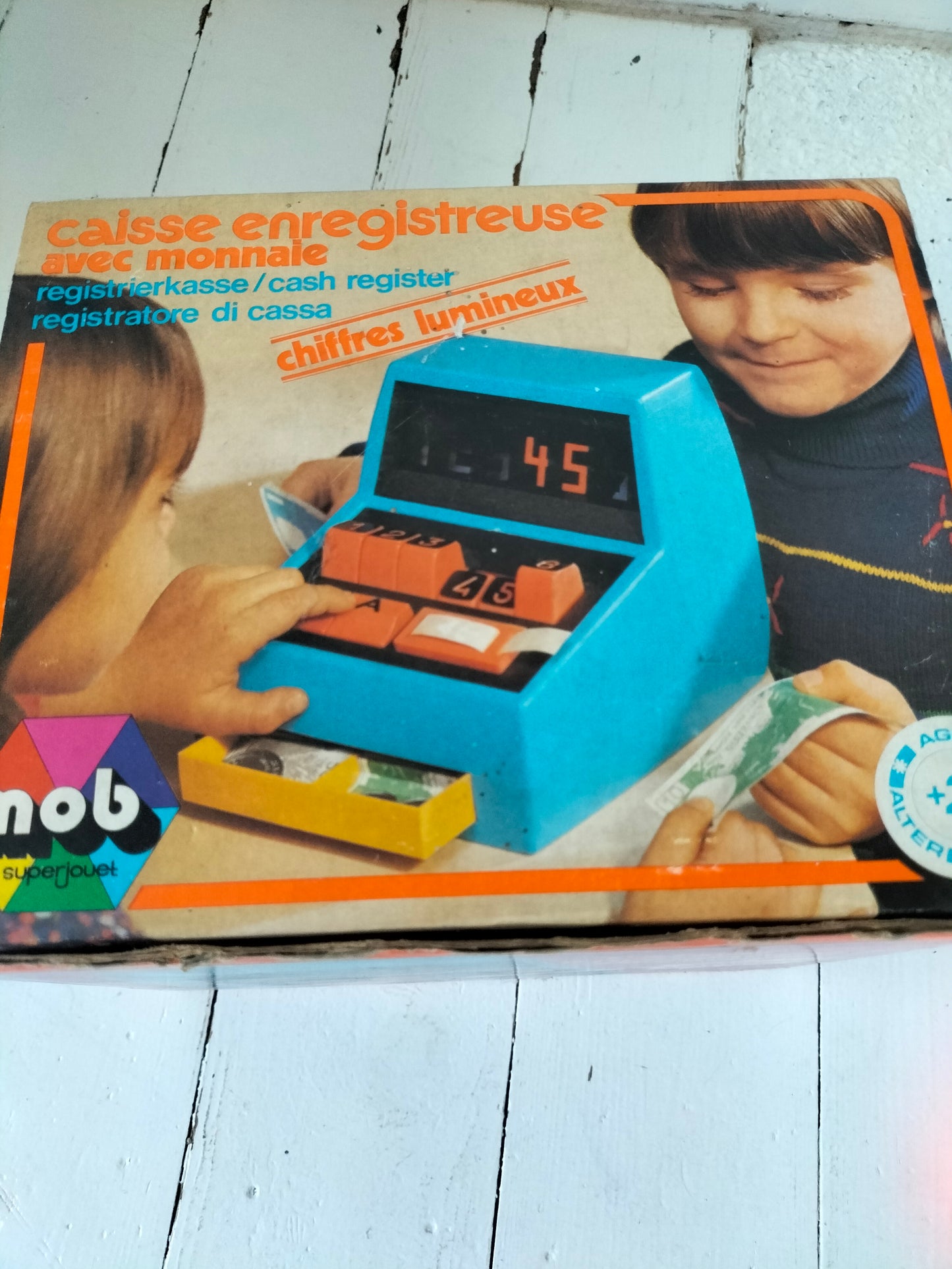 Caisse enregistreuse vintage Mob Superjouet