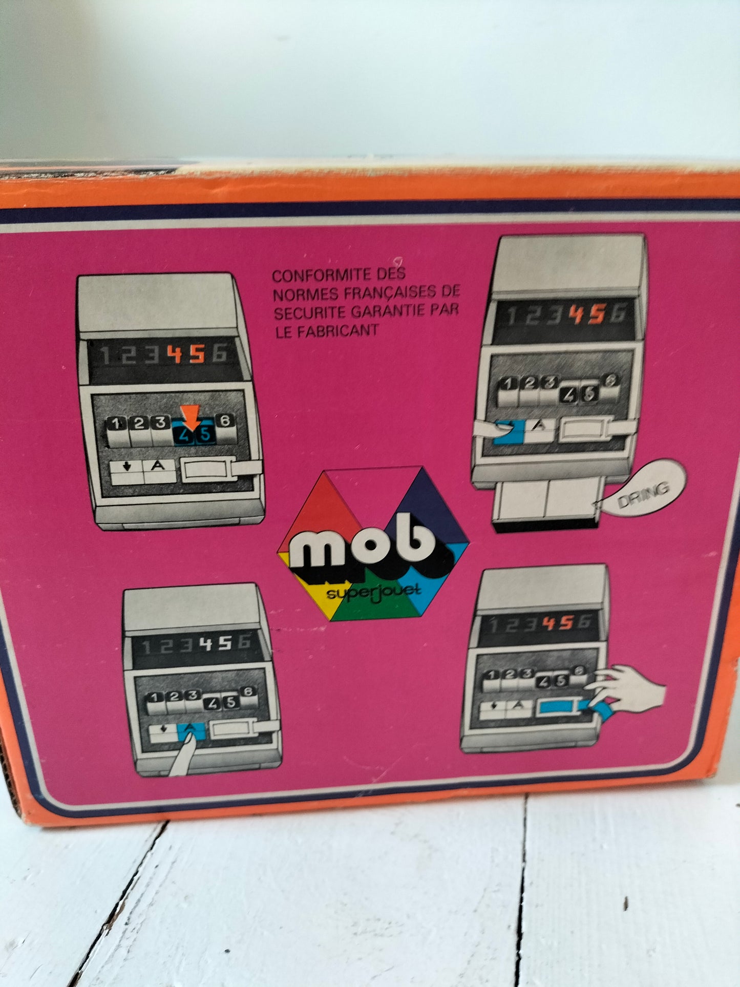 Caisse enregistreuse vintage Mob Superjouet