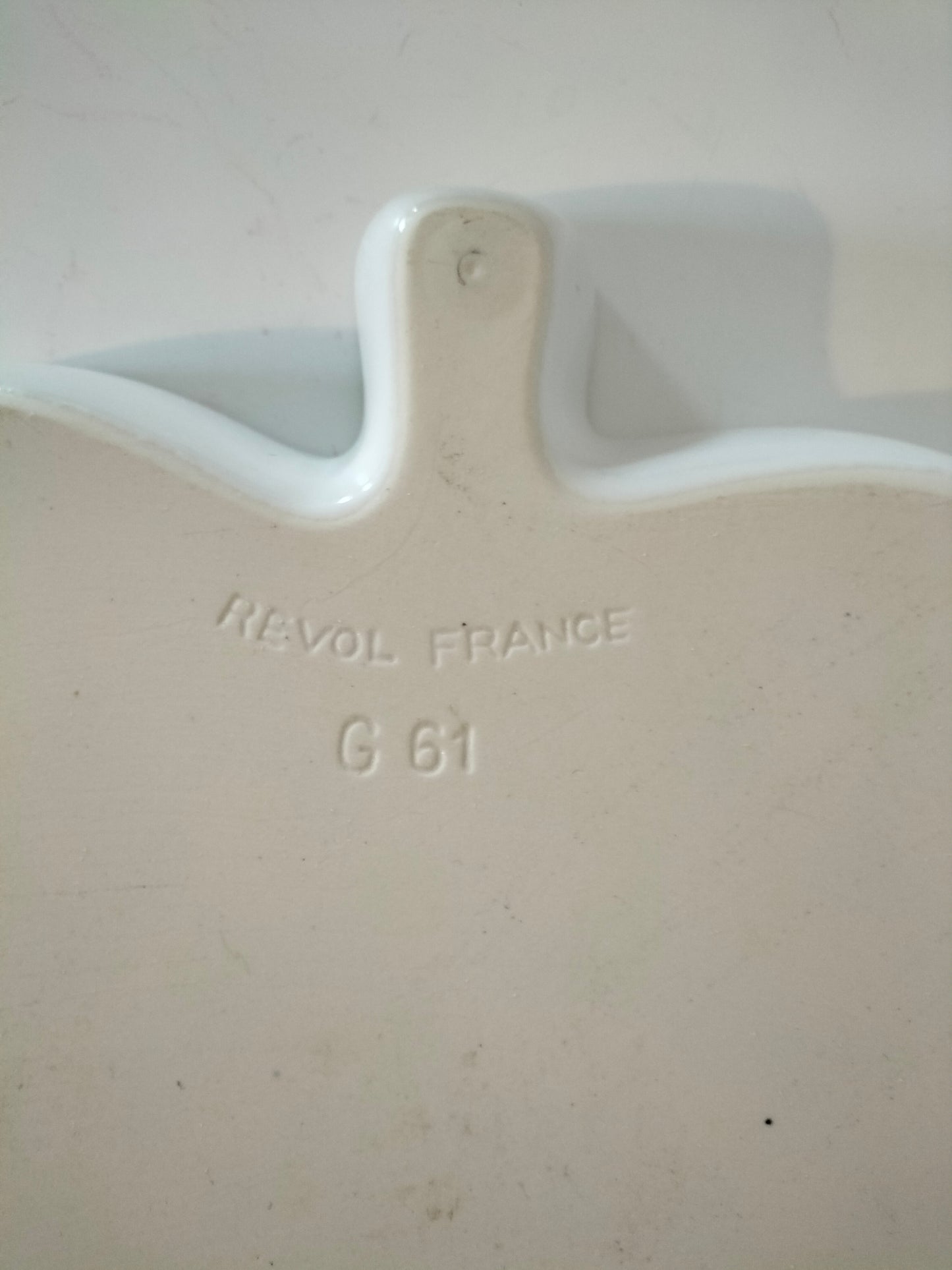 Grand plat four/ corbeille forme pomme Revol France