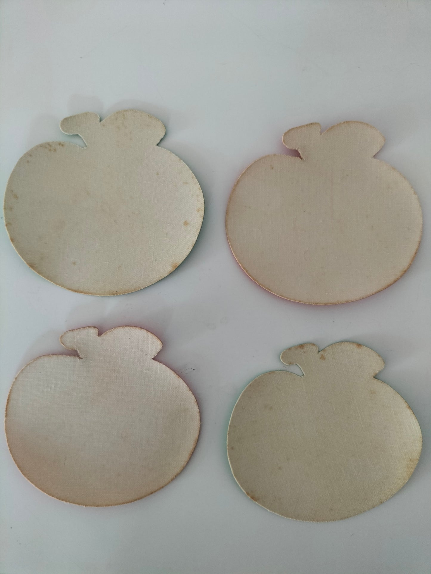 Set de 4 sous-verres pomme