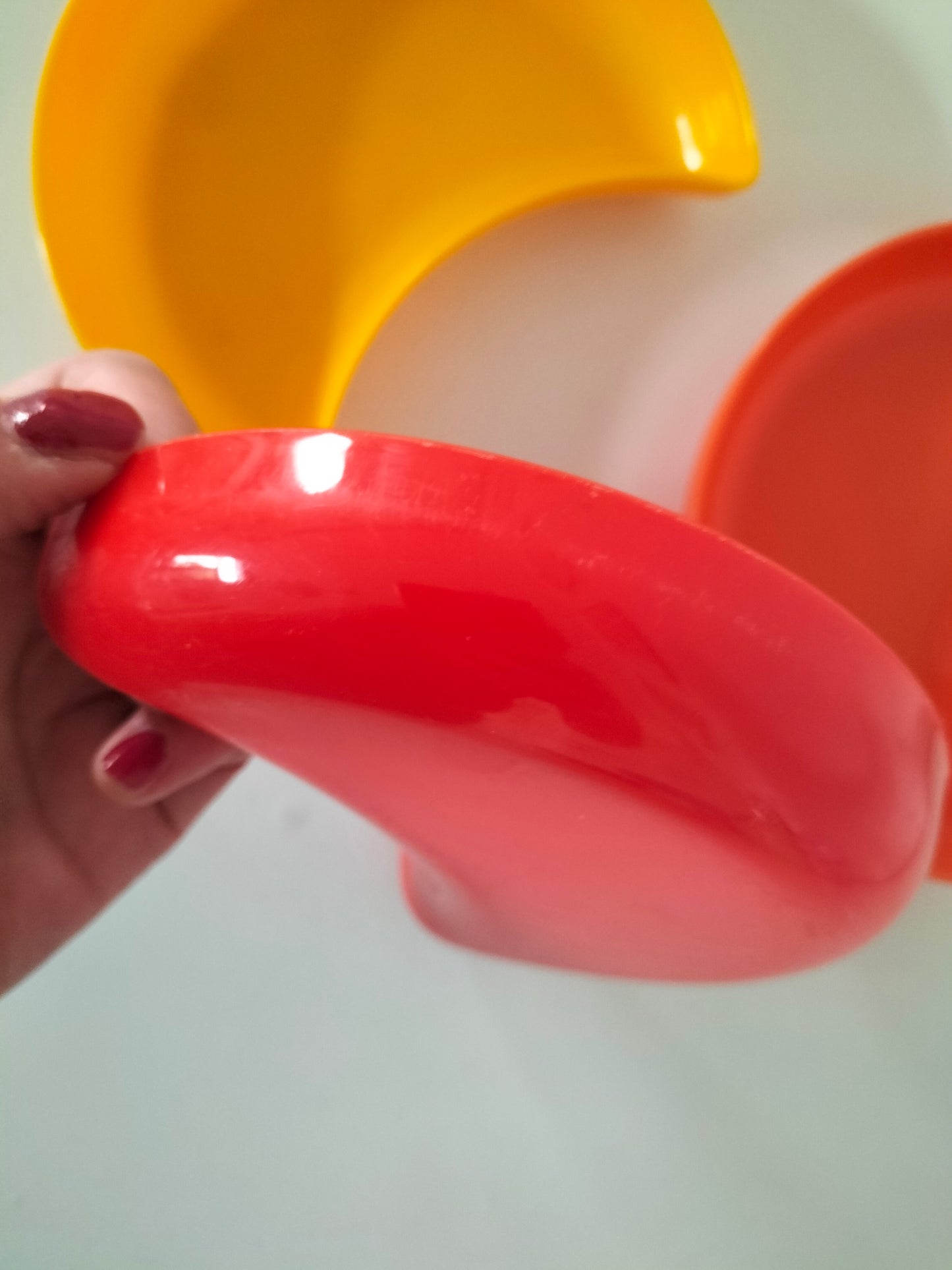 Trio de coupelles modulables en plastique