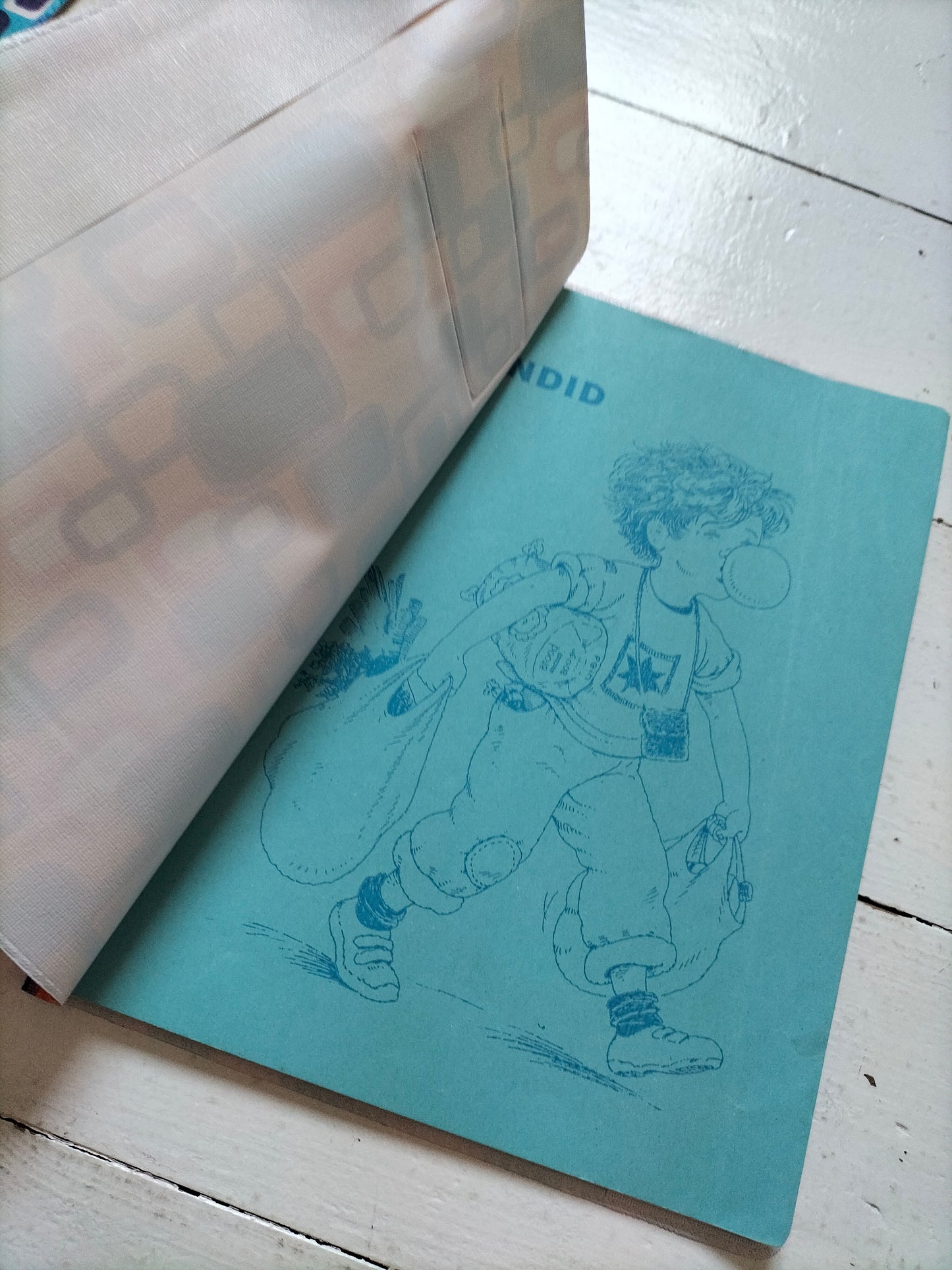 Couvre-cahier A5 au choix + cahier