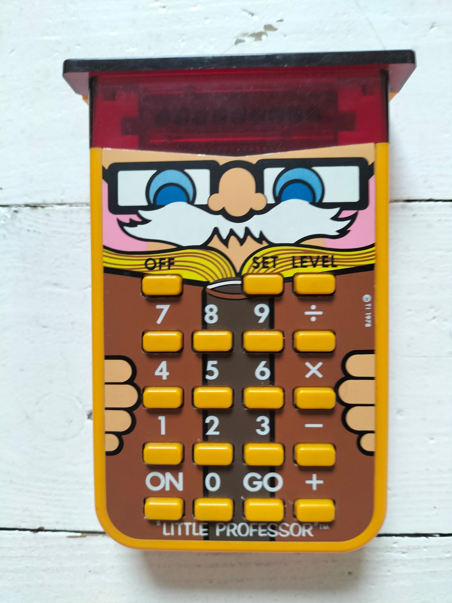 Jeu éducatif électronique " Little Professor " 1976