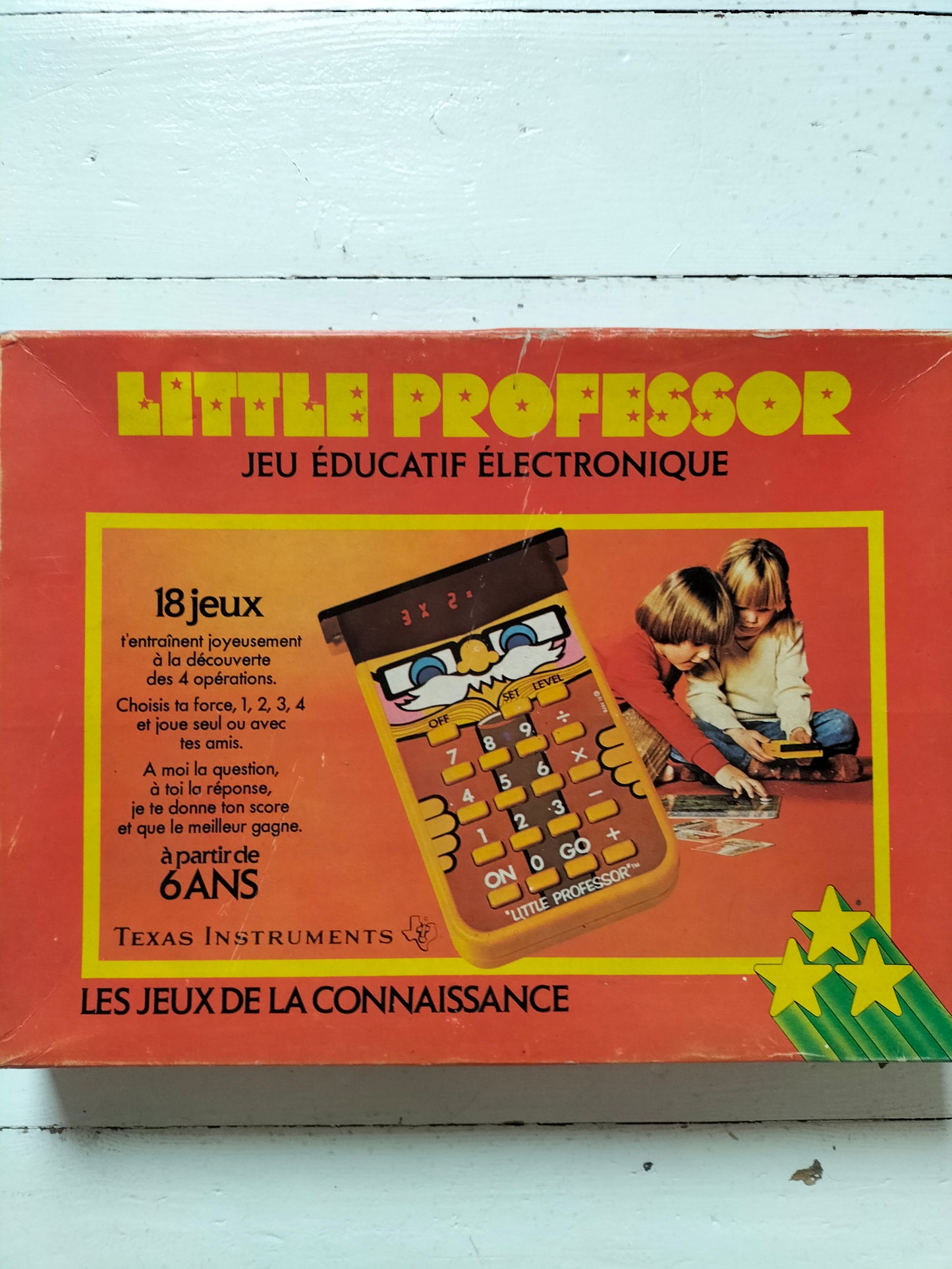 Jeu éducatif électronique " Little Professor " 1976