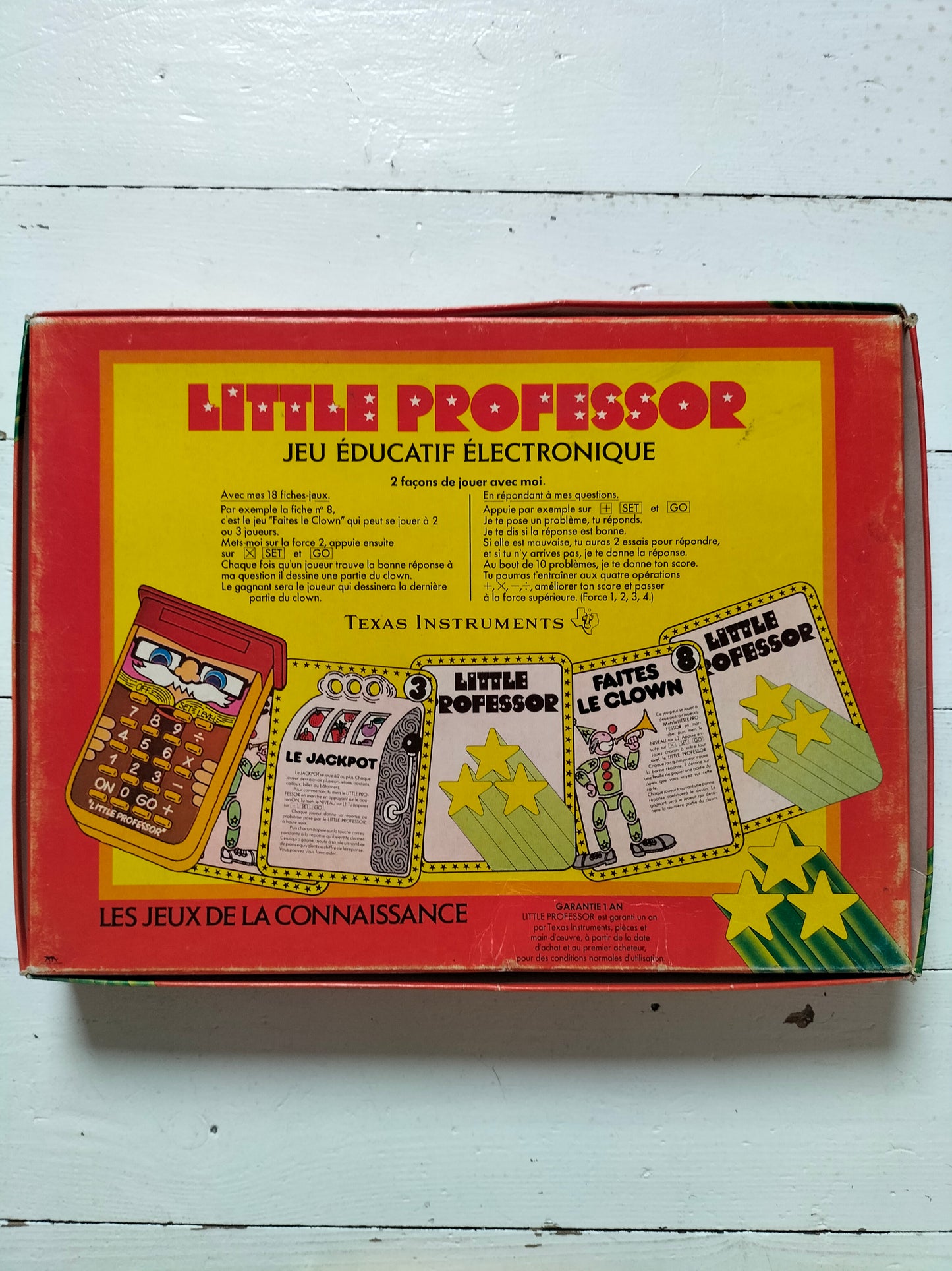 Jeu éducatif électronique " Little Professor " 1976