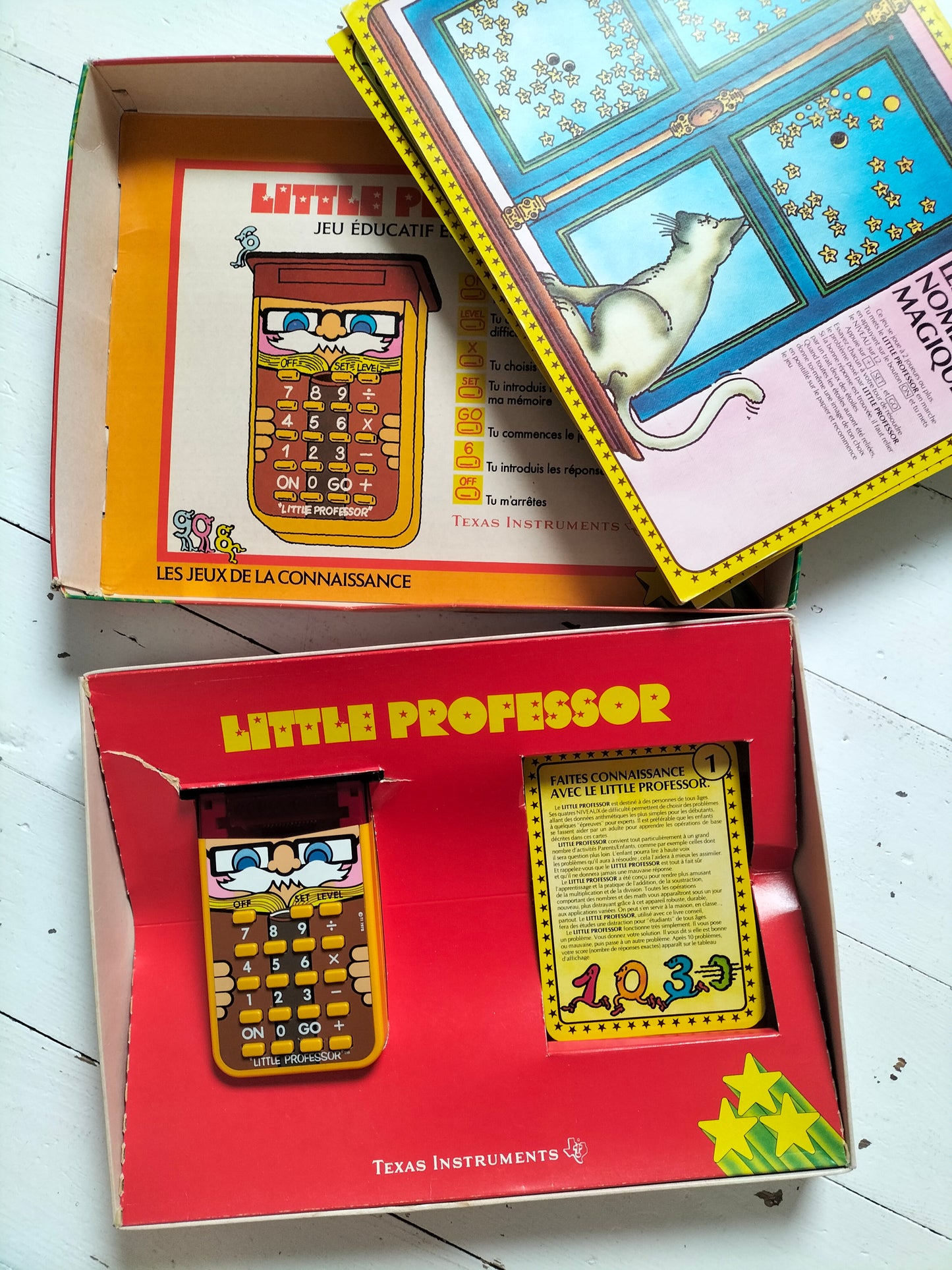 Jeu éducatif électronique " Little Professor " 1976