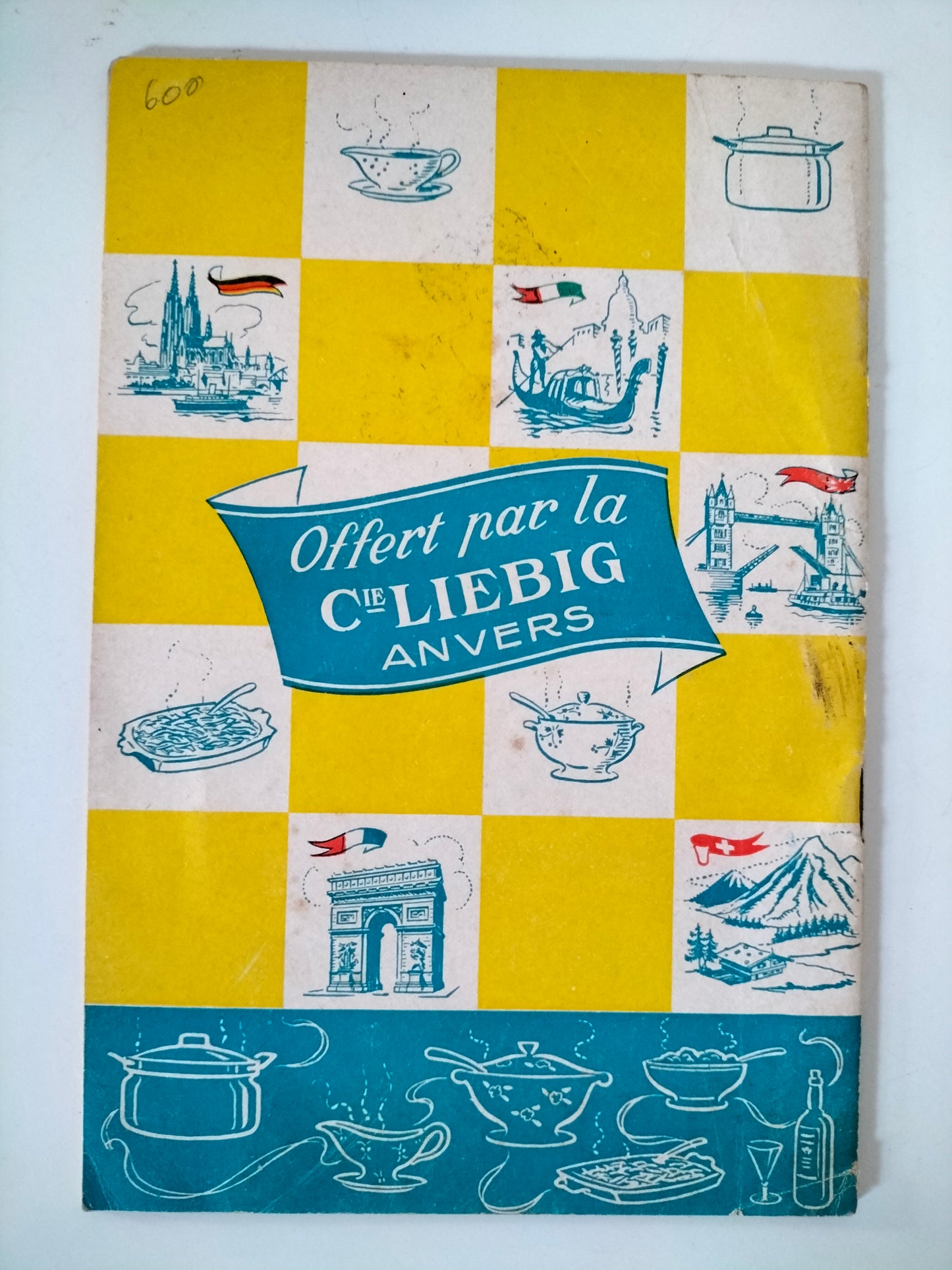 Ancien petit livre de recettes Liebig