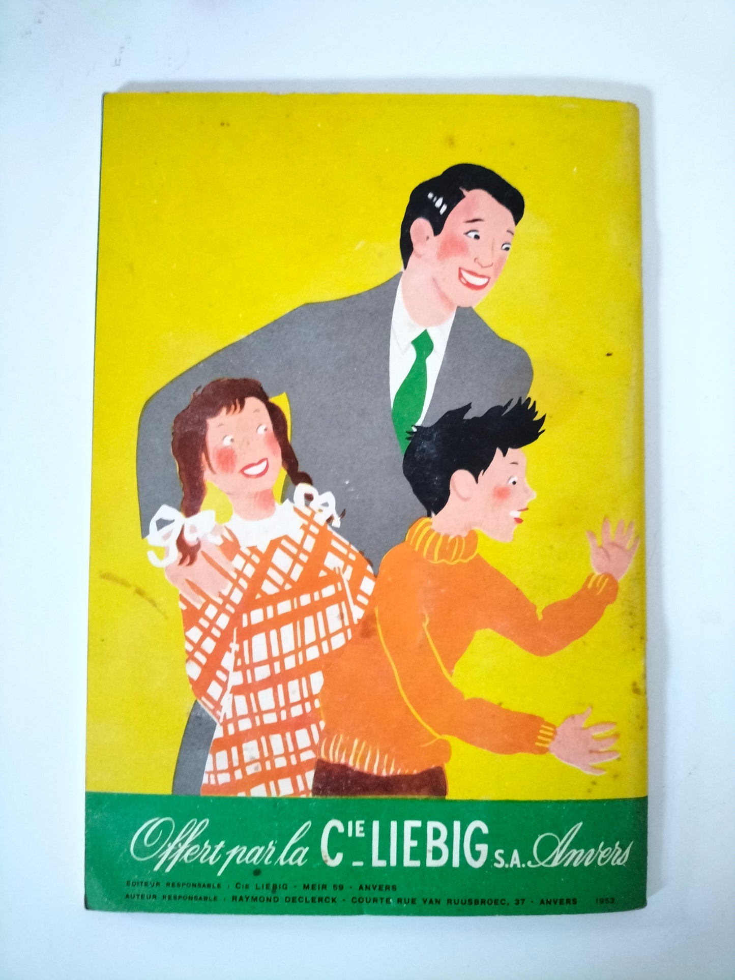 Ancien petit livre de recettes Liebig