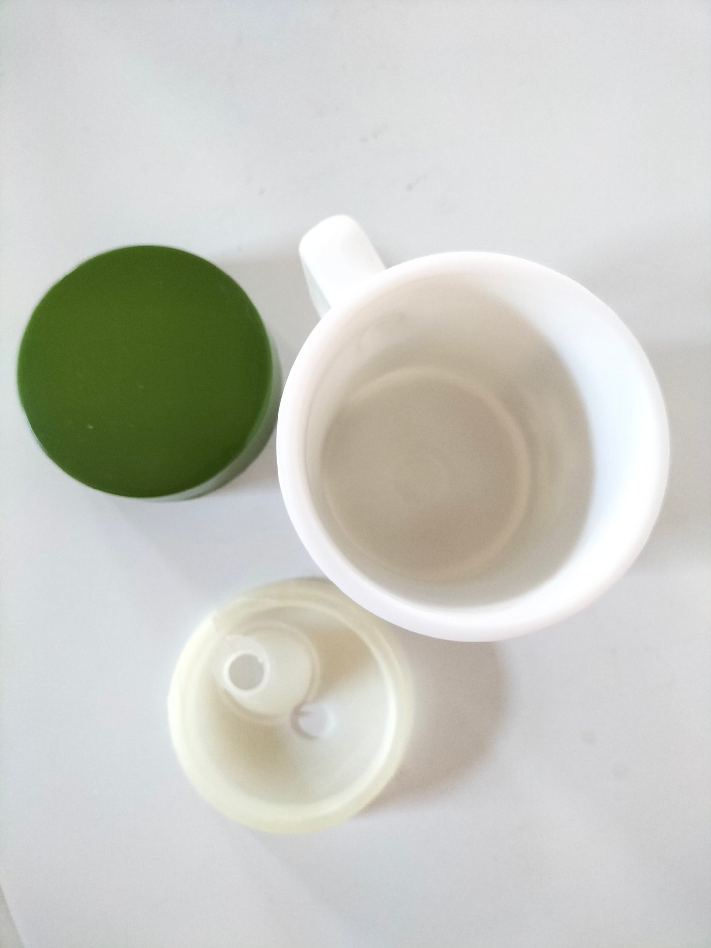 Huilier ou salière en opaline au choix