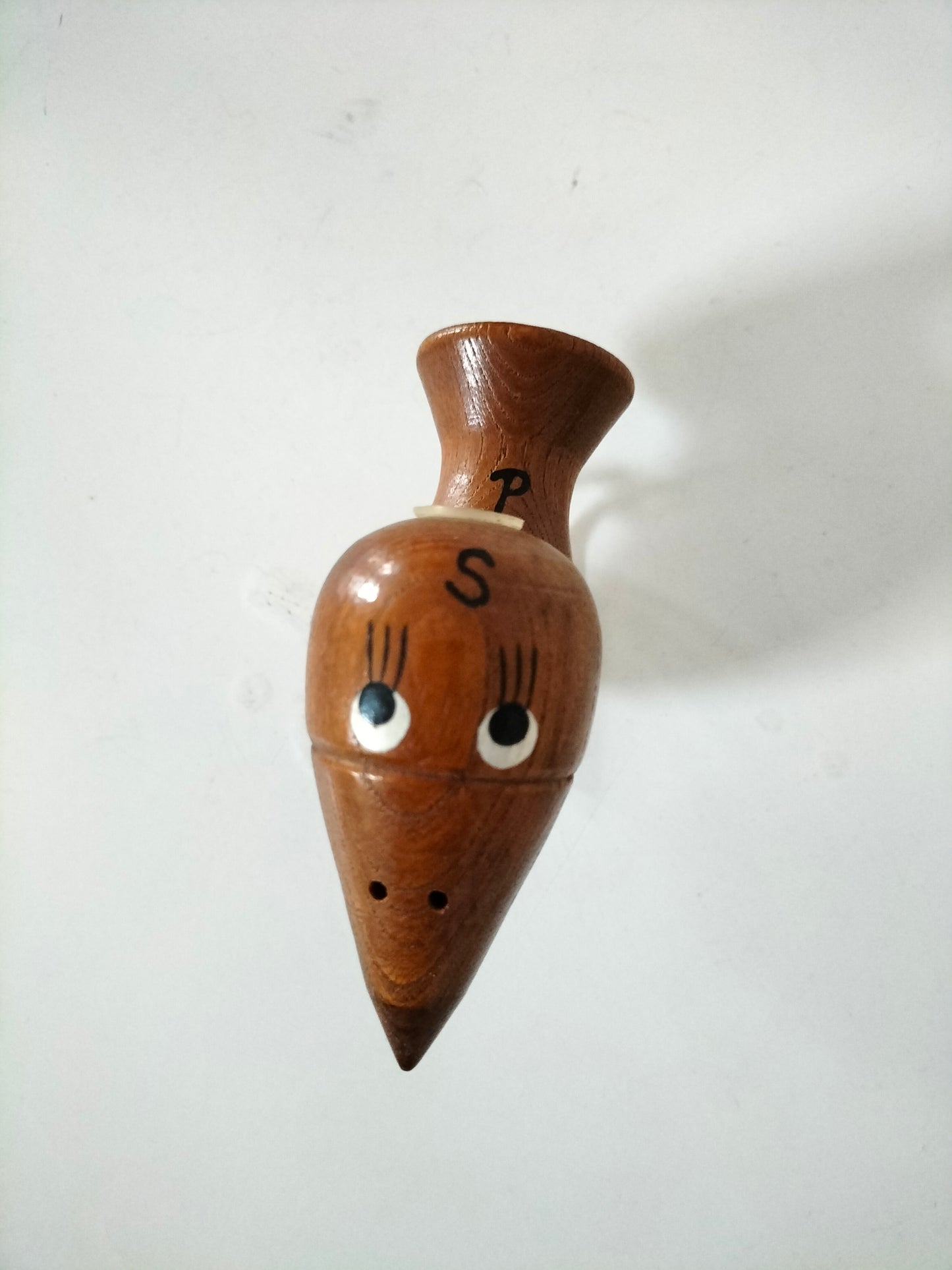 Duo salière et poivrière oiseau en bois