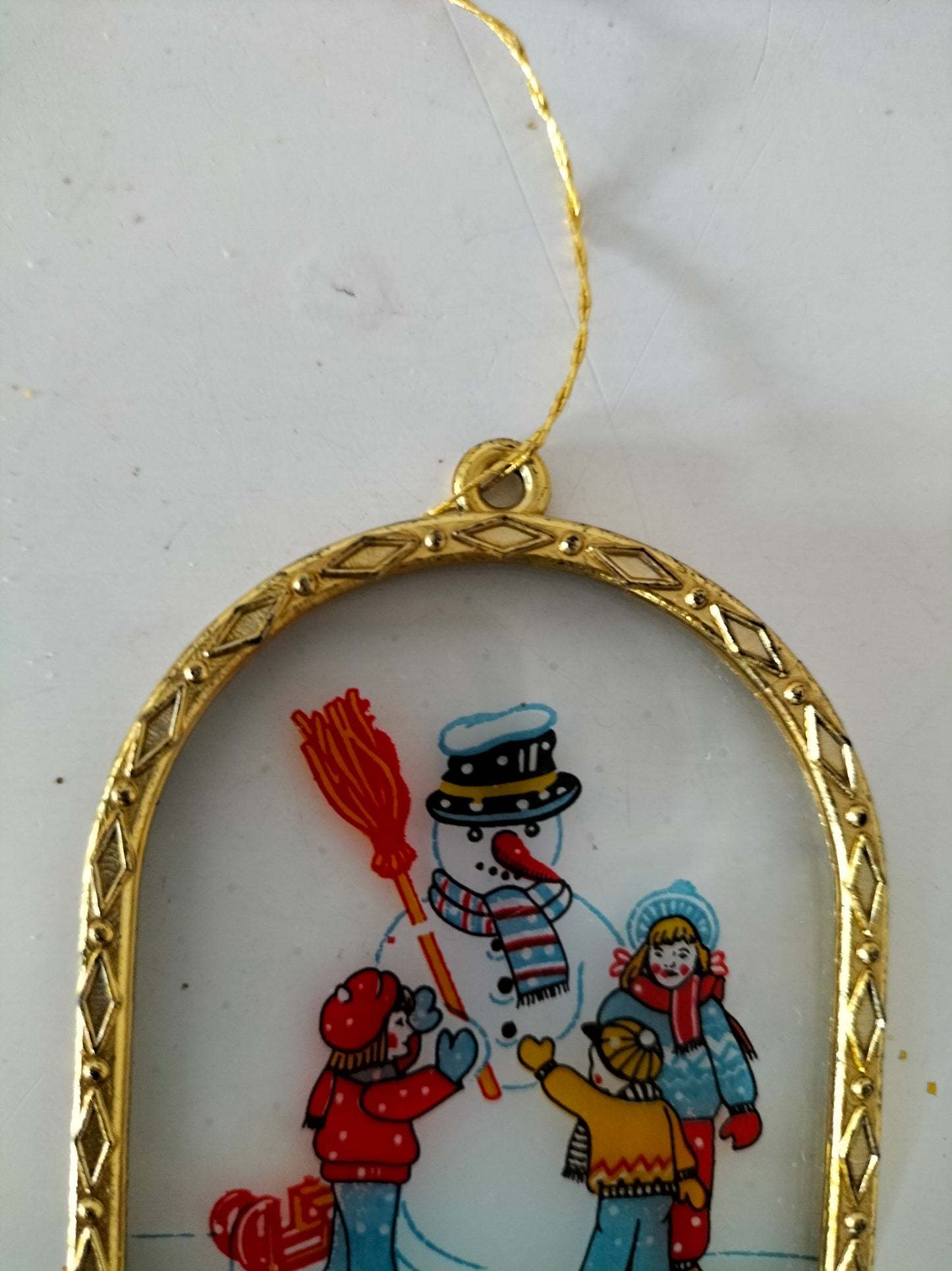 Petit vitrail de Noël