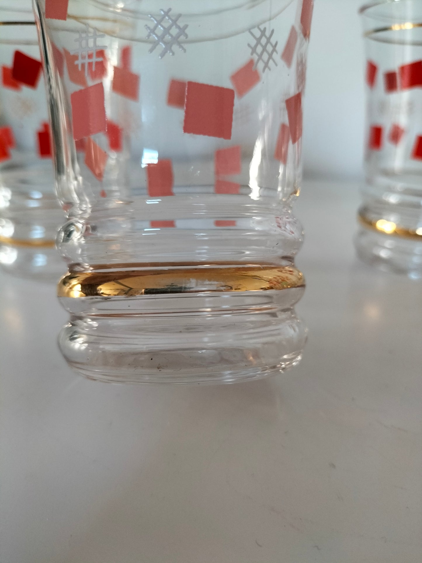 Ensemble de 6 petits verres de fête