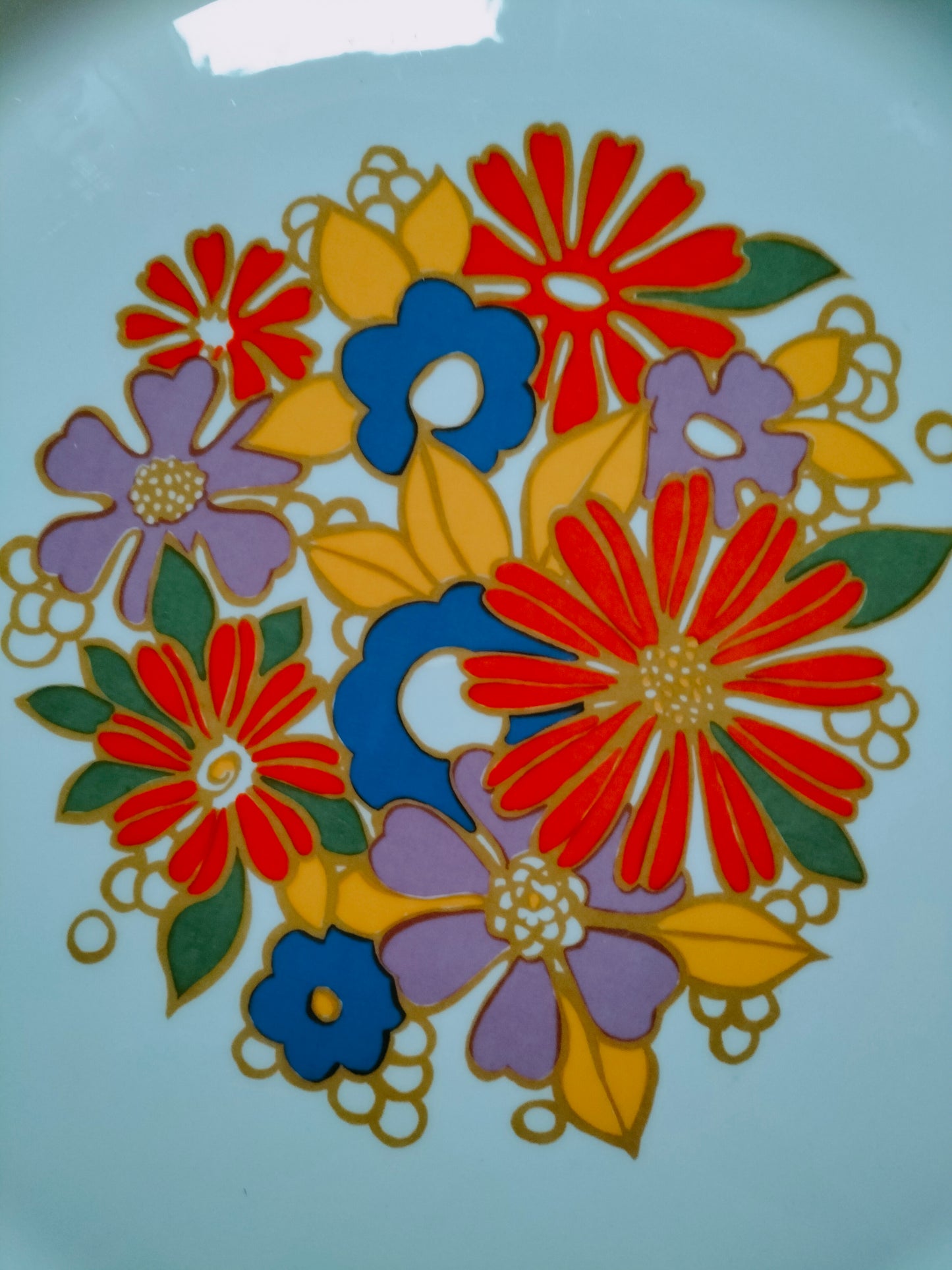 Grande assiette de service/ plat/ plateau porcelaine de France