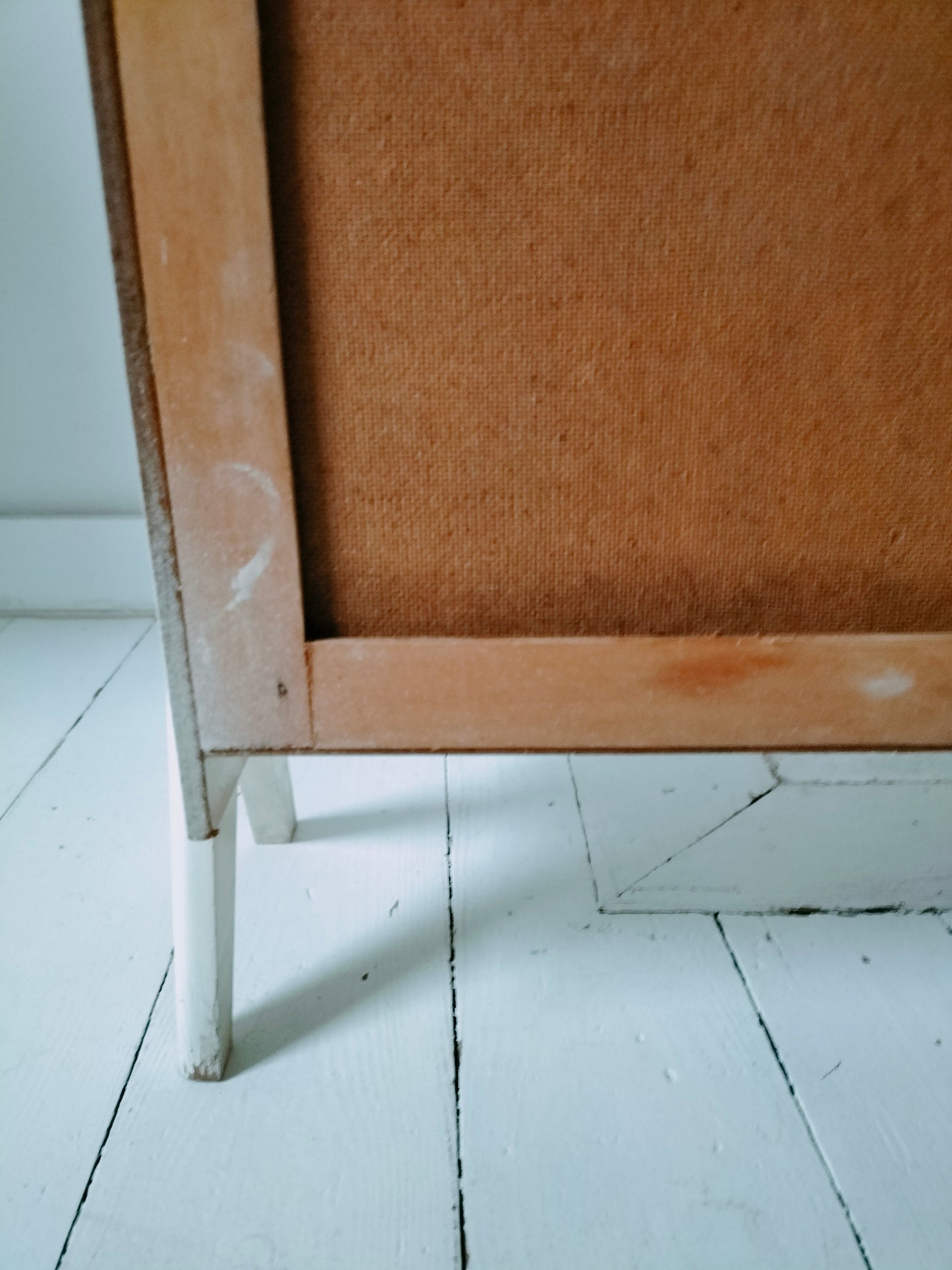 Garde-robe/ armoire/ meuble de poupée en bois 50-60's