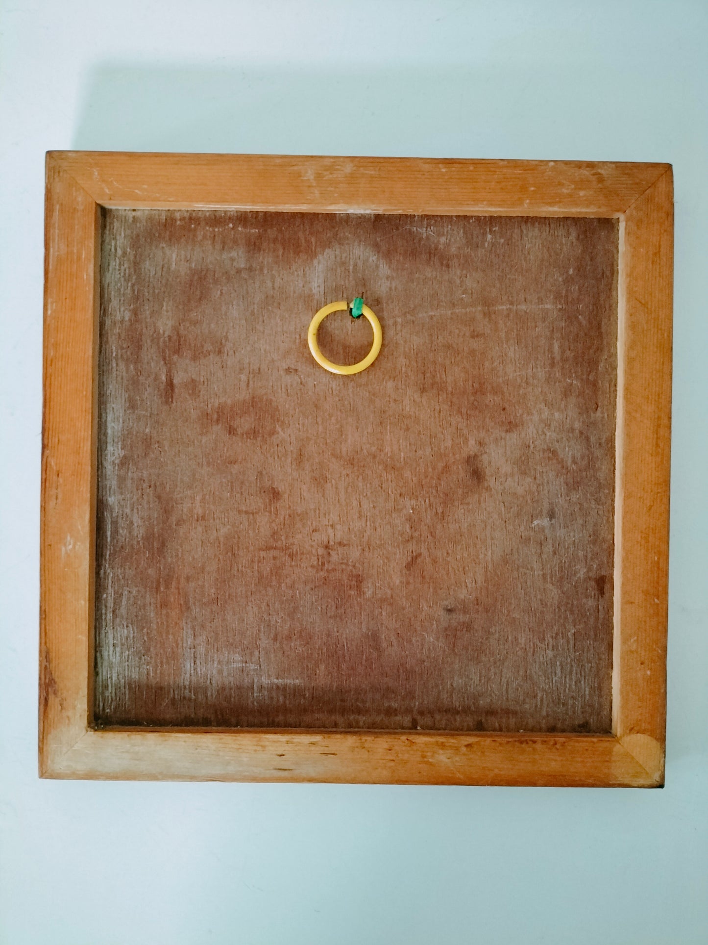 Dessous de plat bois et porcelaine