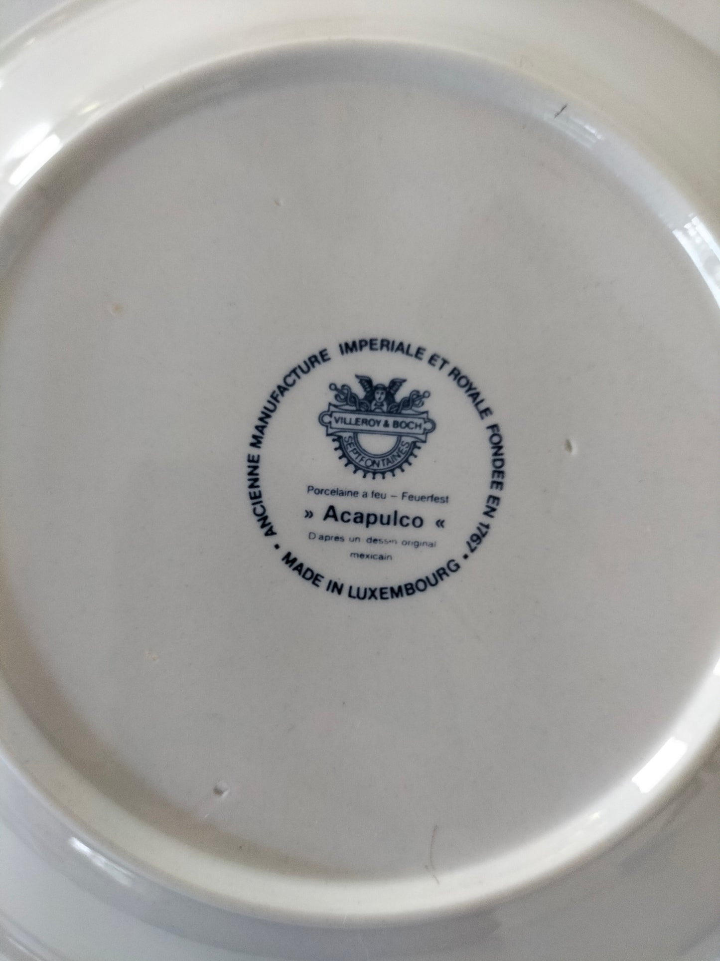 Duo d'assiettes creuses/ à soupe Villeroy et Boch Acapulco