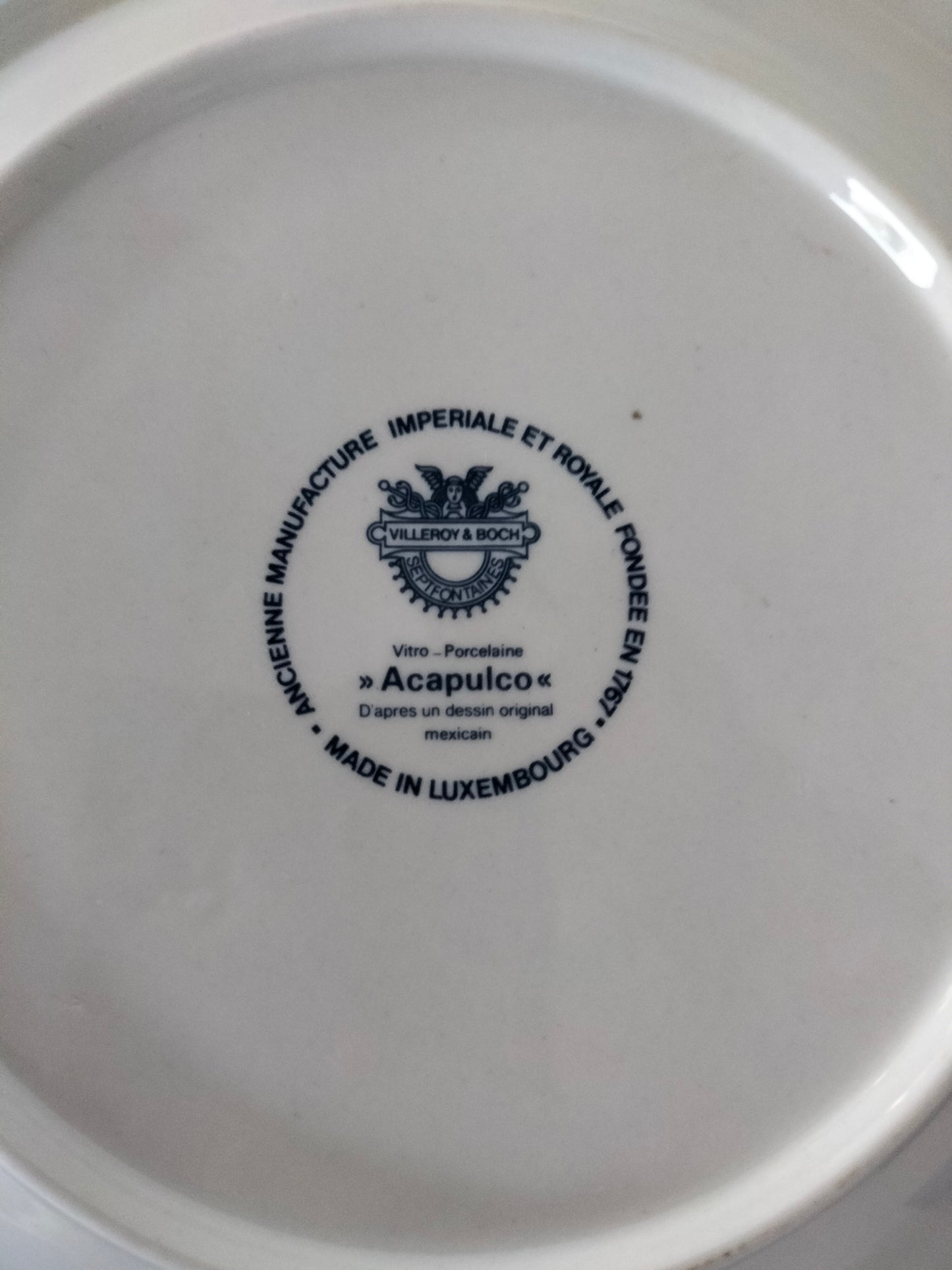 Duo d'assiettes creuses/ à soupe Villeroy et Boch Acapulco