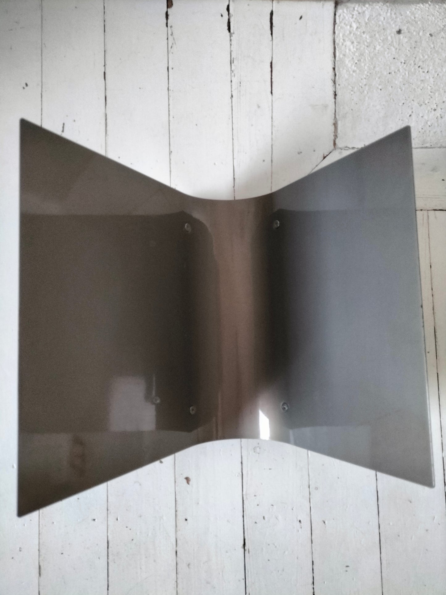 Porte-revues/ journaux métal et bois Habitat 90's