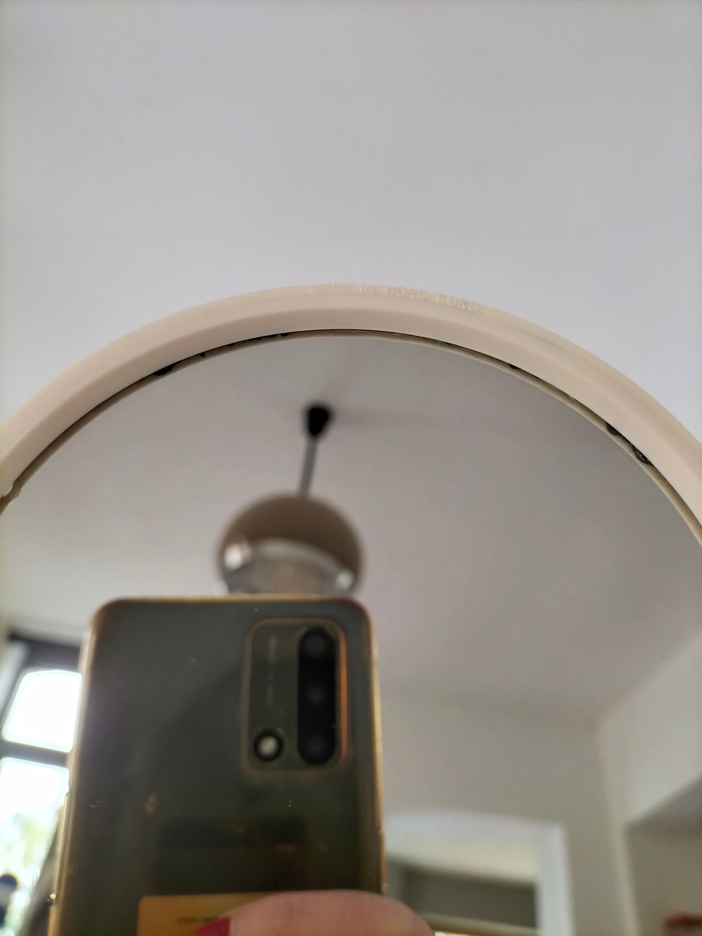 Miroir de table/ maquillage double face made in Hong Kong