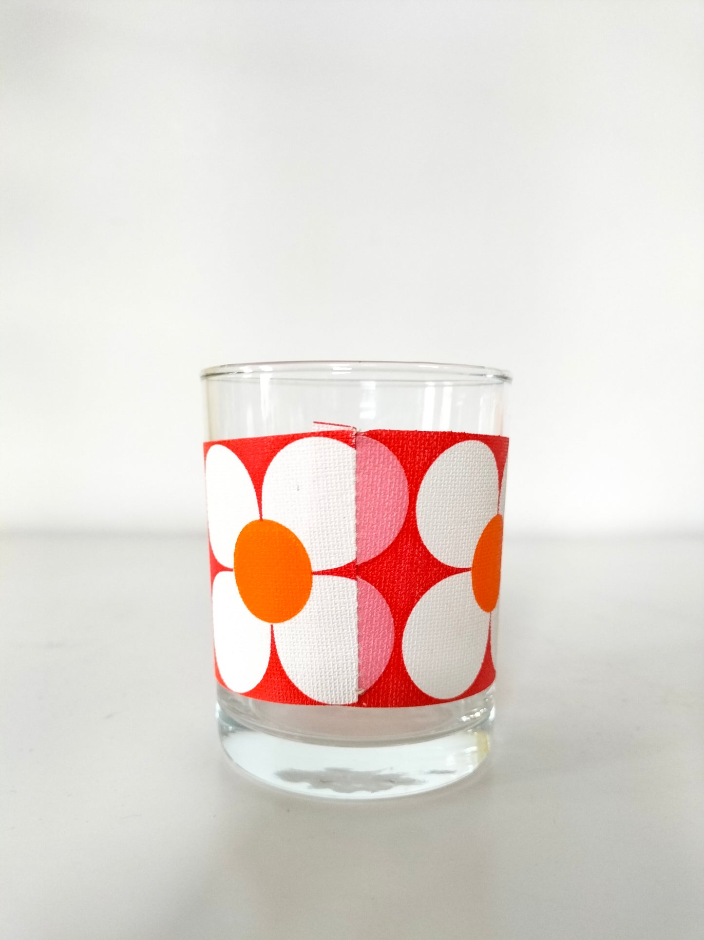 Ensemble de 3 petits verres/ photophores