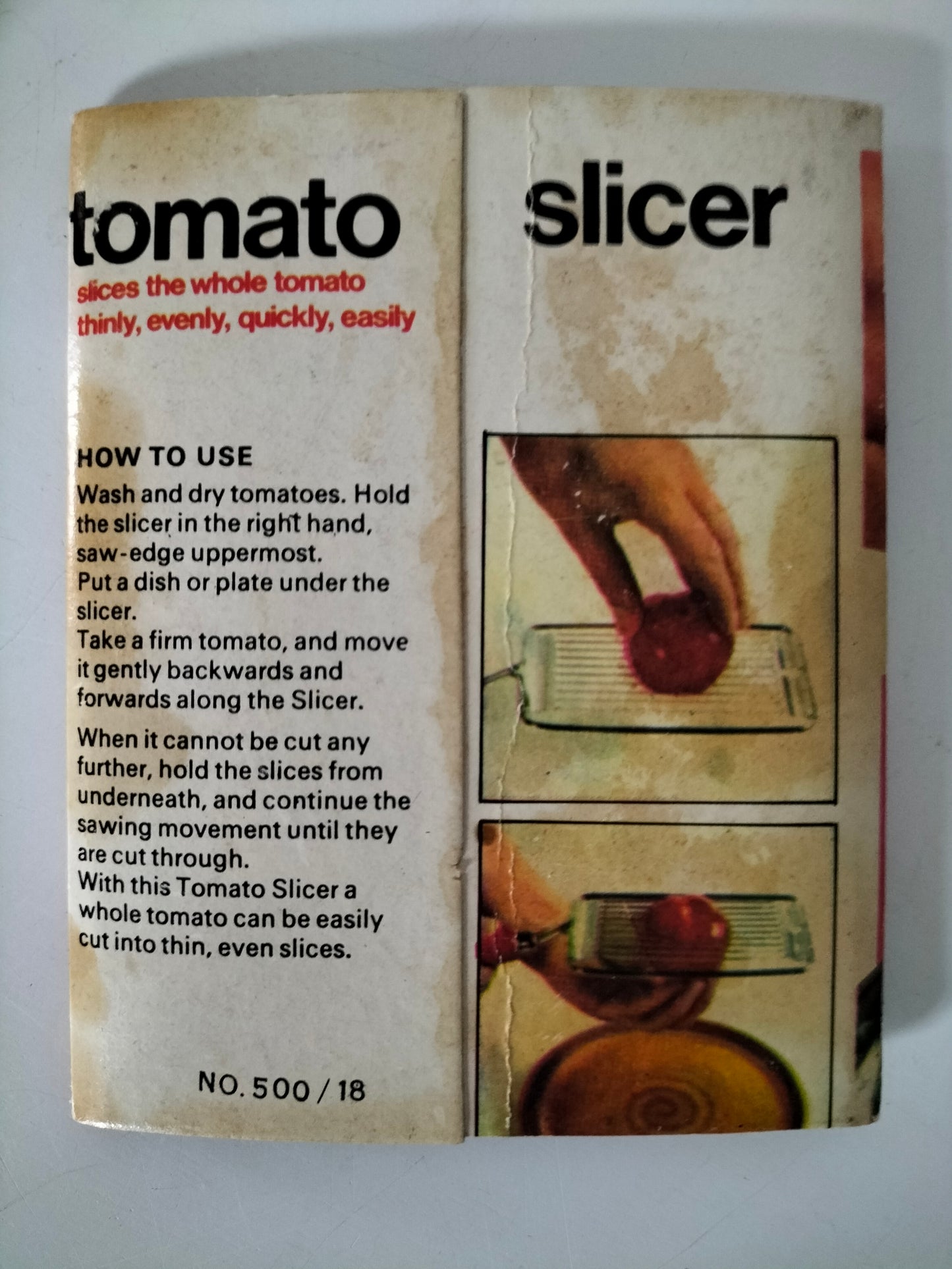 Trancheuse/ coupe-tomates