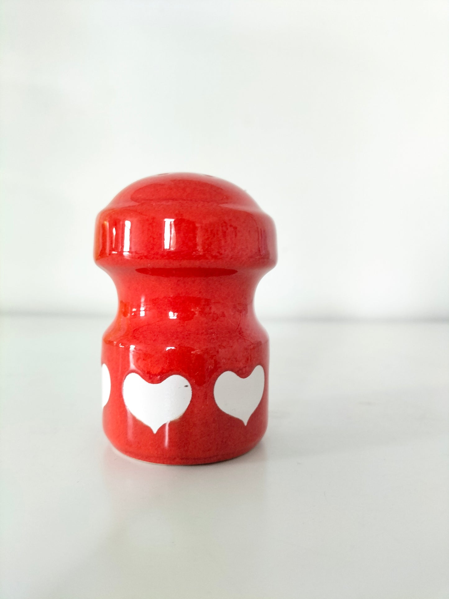 Salière ou poivrière Waechtersbach décor ❤️