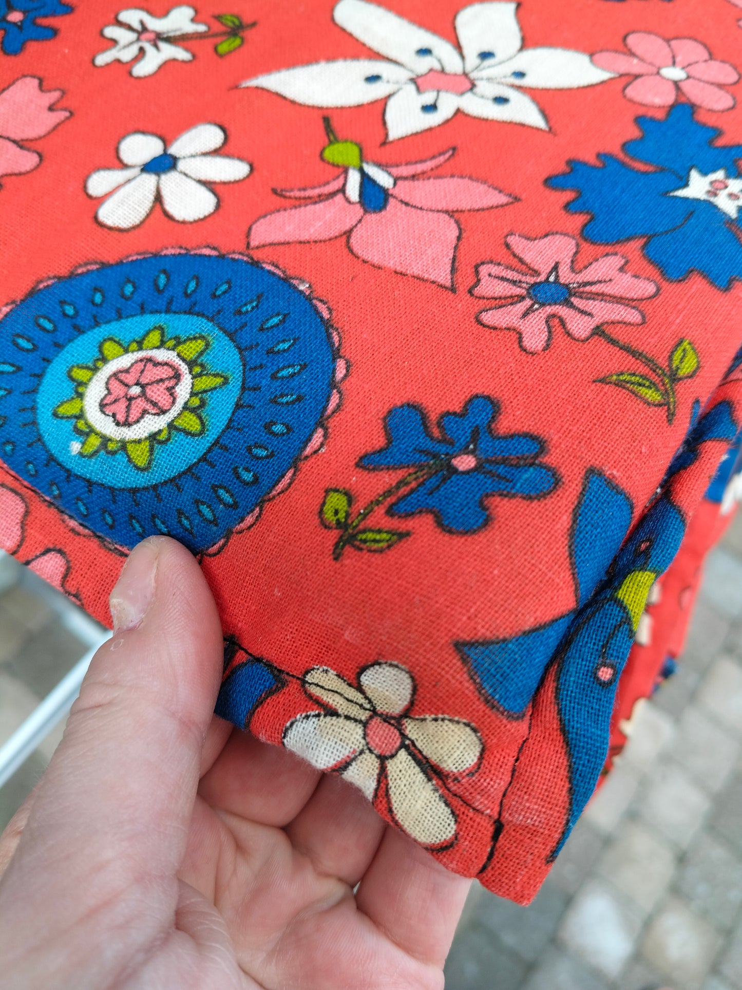Grand matelas/ coussin de plage pliant