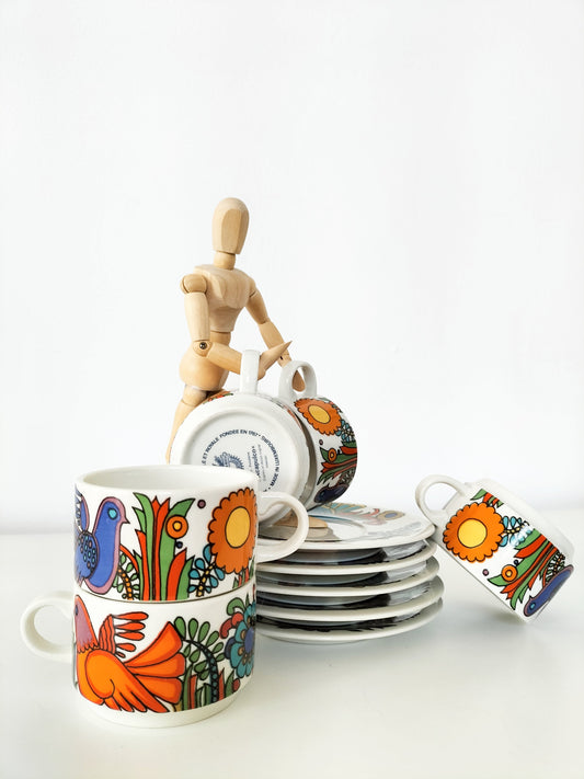 Tasse à expresso + soucoupe Villeroy et Boch Acapulco