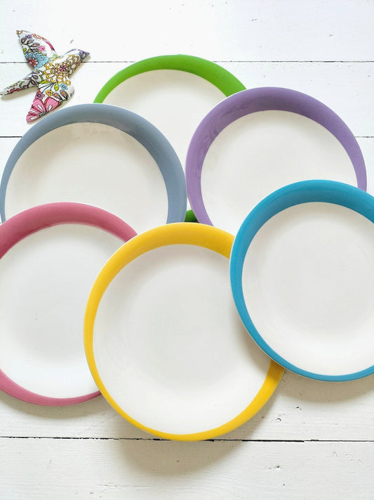 Set de 6 assiettes à dessert Boch Atomic