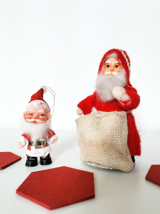 Père Noël à suspendre ou à poser au choix